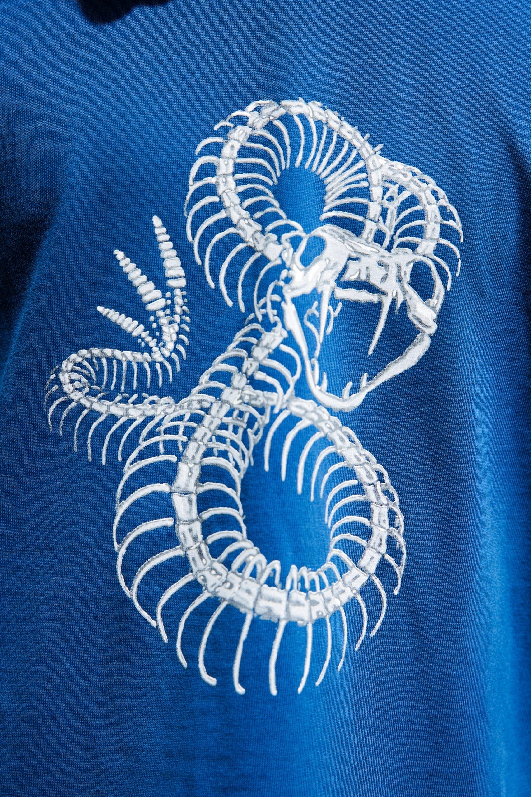 Snake EMP Graphic Tee Blue