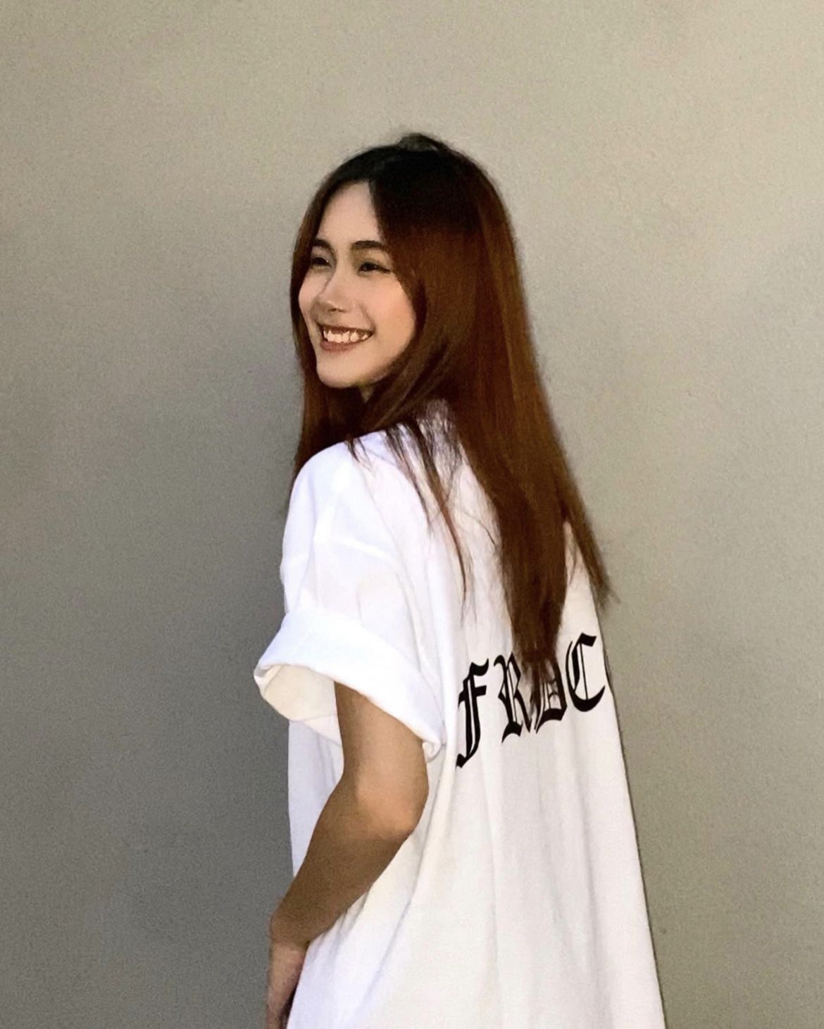 Dog Head Logo Tee White