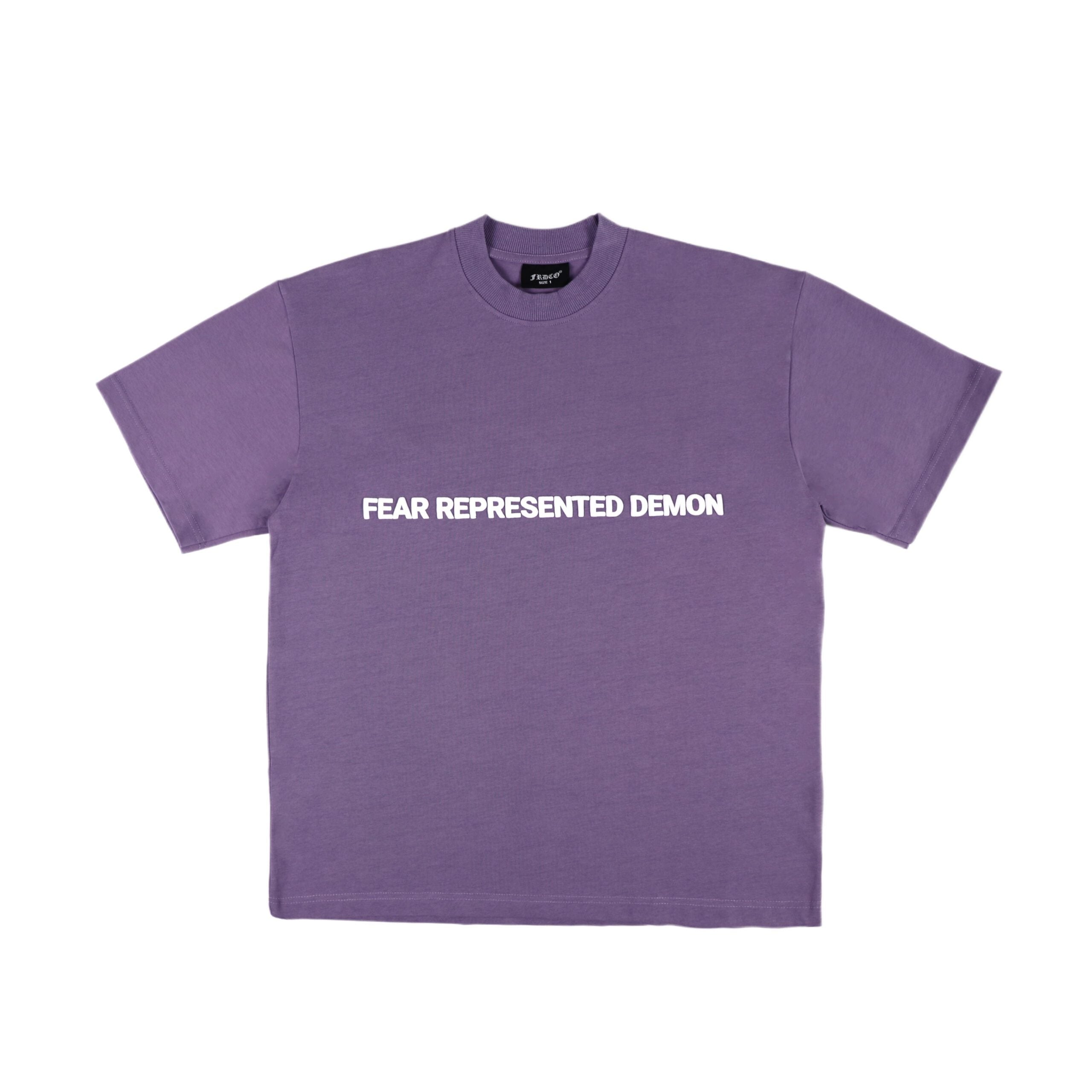 SS24 Embossed Logo Tee Dark Purple