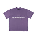 SS24 Embossed Logo Tee Dark Purple