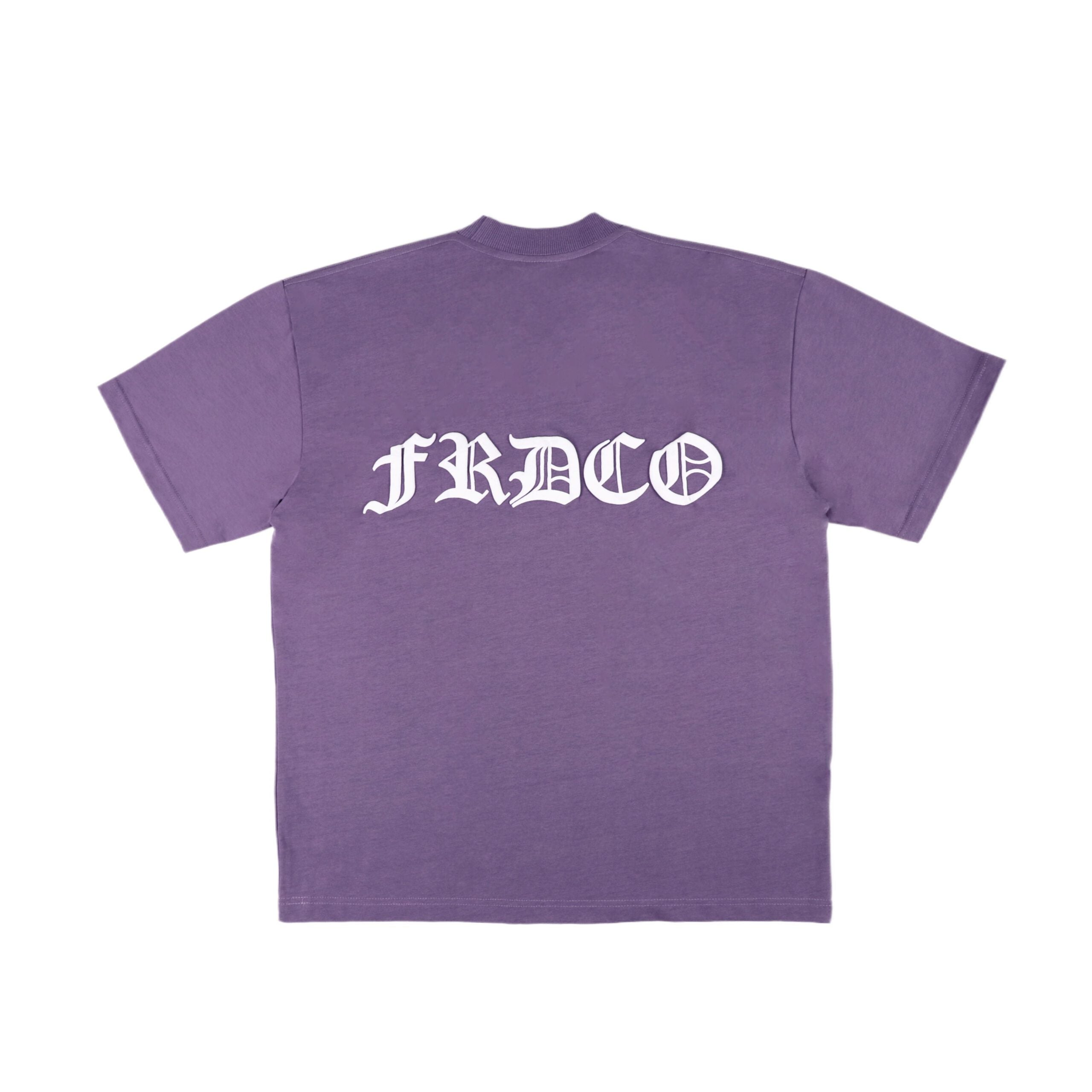 SS24 Embossed Logo Tee Dark Purple
