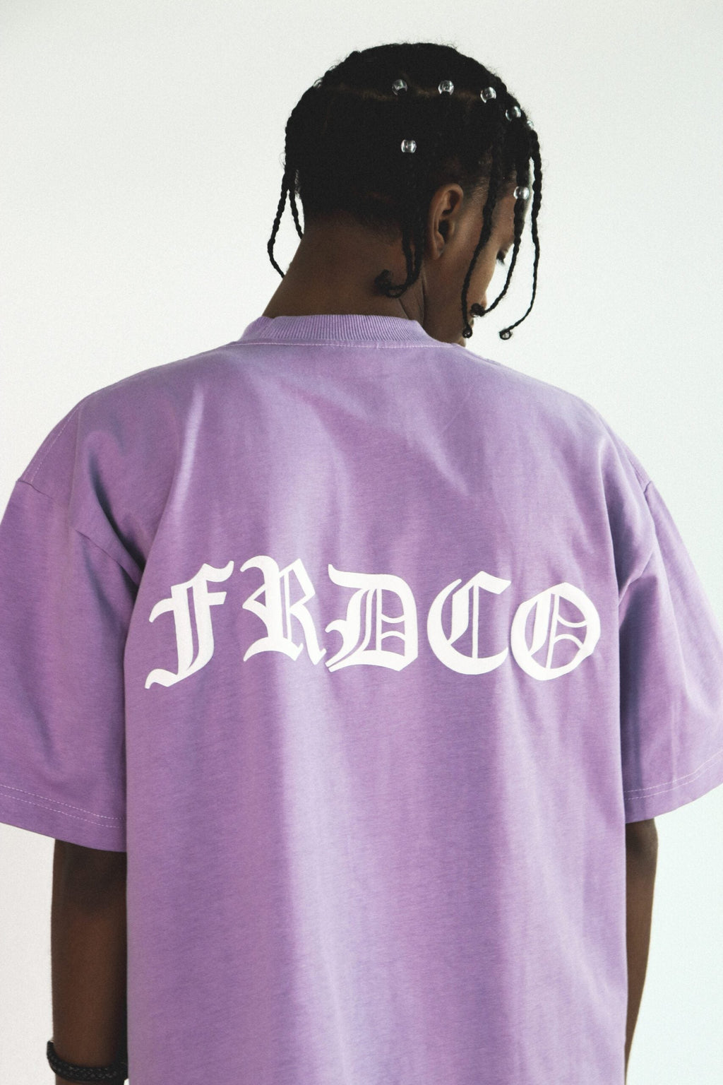 SS24 Embossed Logo Tee Dark Purple