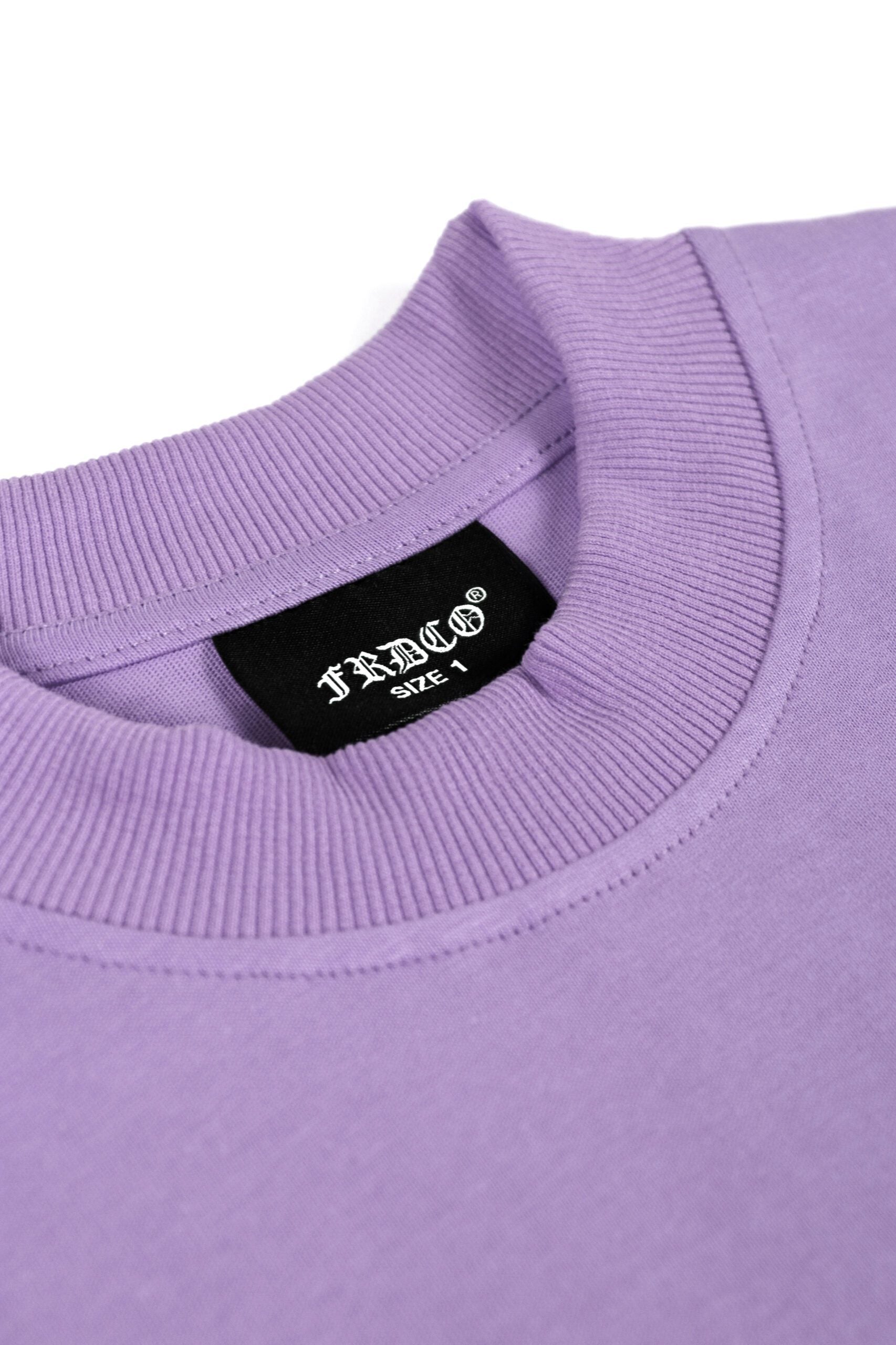 SS24 Embossed Logo Tee Dark Purple