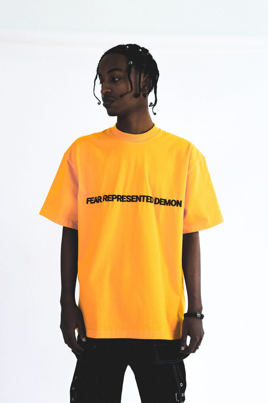 SS24 Embossed Logo Tee Orange