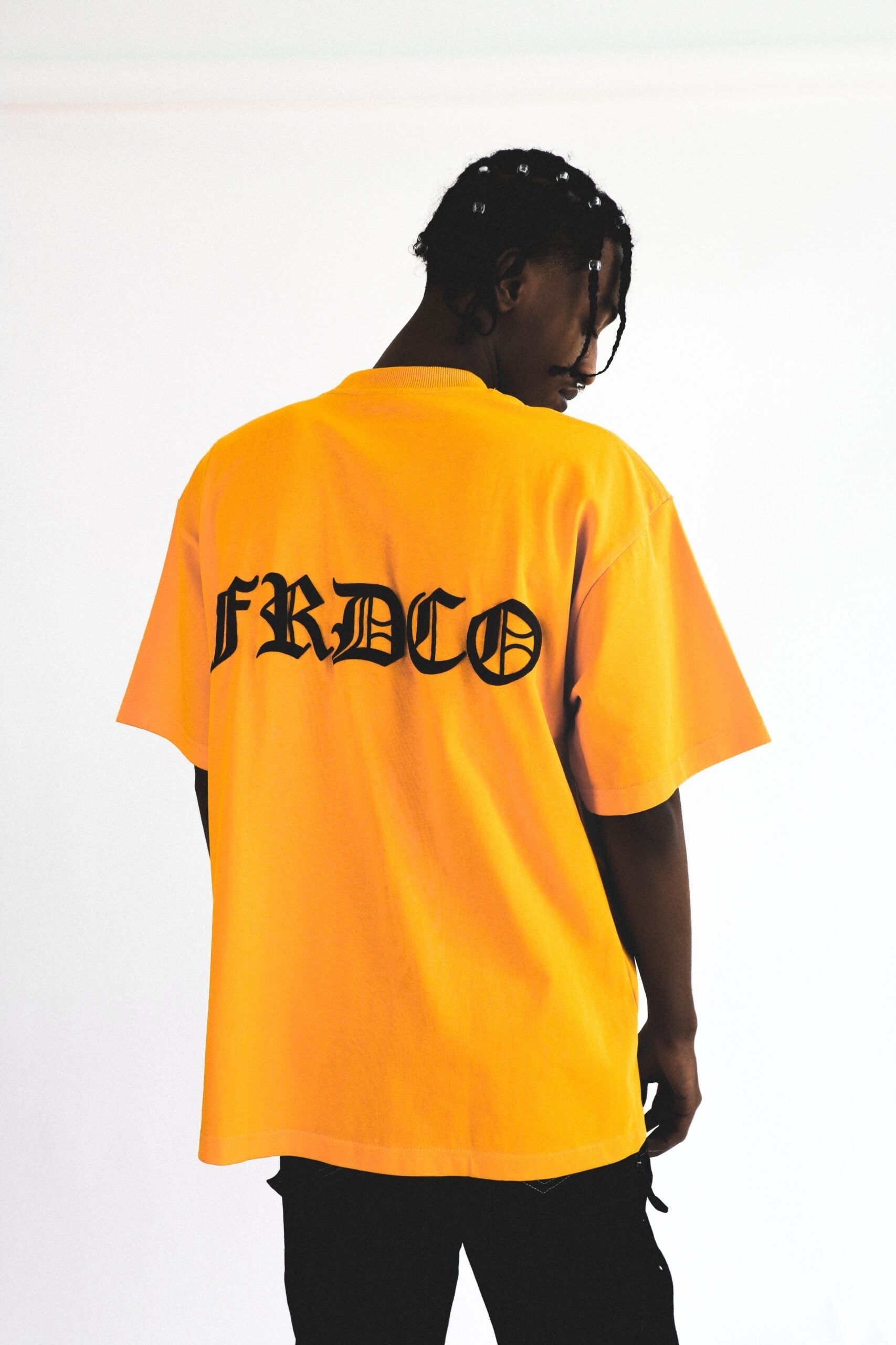 SS24 Embossed Logo Tee Orange