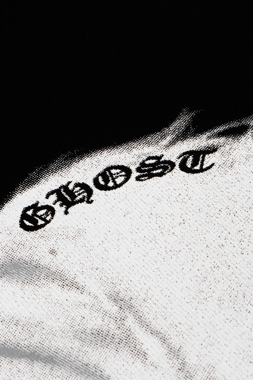 Ghost Horse Logo Tee Black