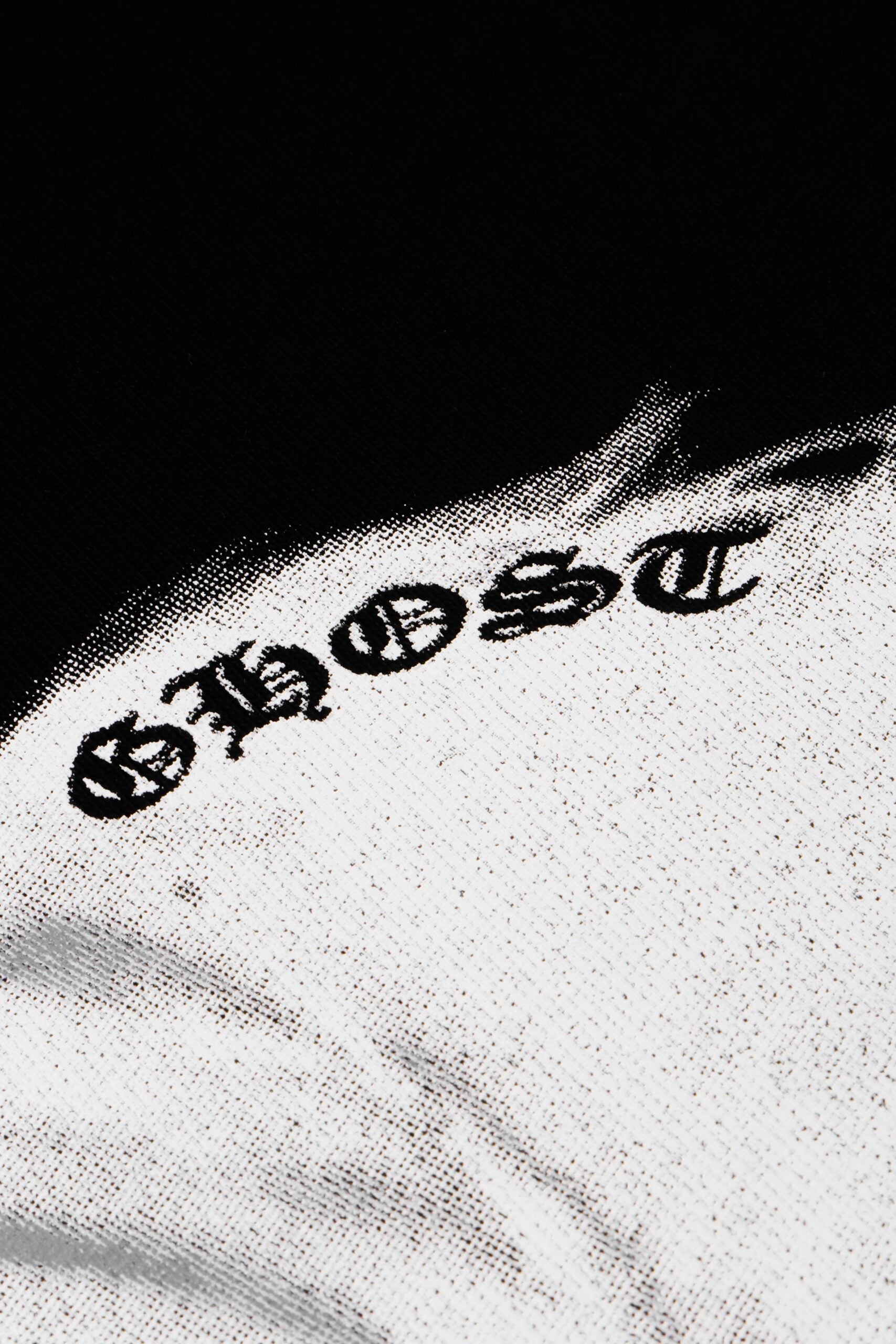 Ghost Horse Logo Tee Black