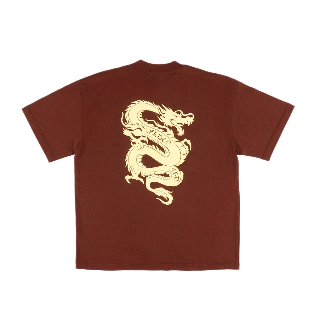 Dragon Empire Tee Brown
