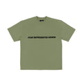 SS24 Embossed Logo Tee Army