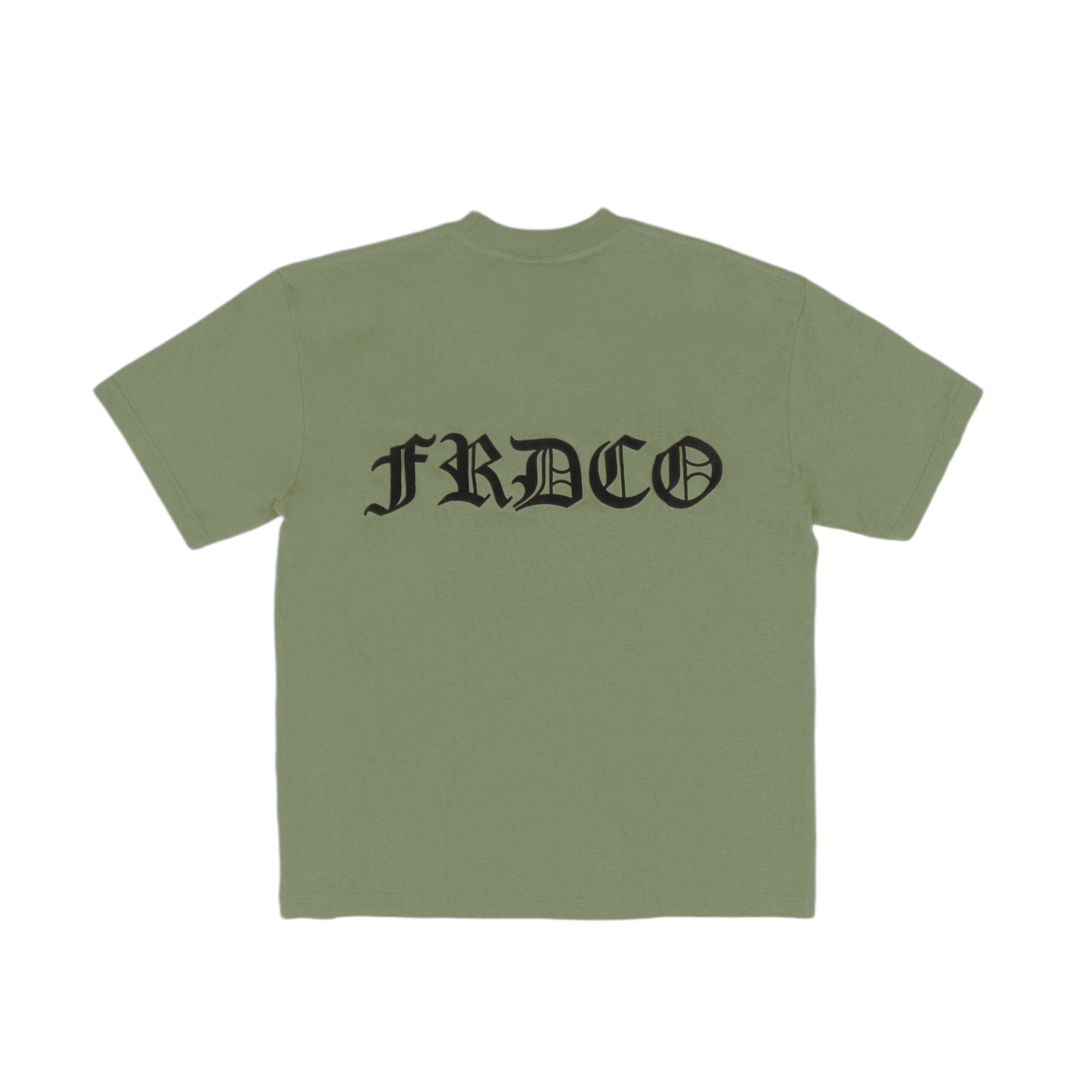 SS24 Embossed Logo Tee Army