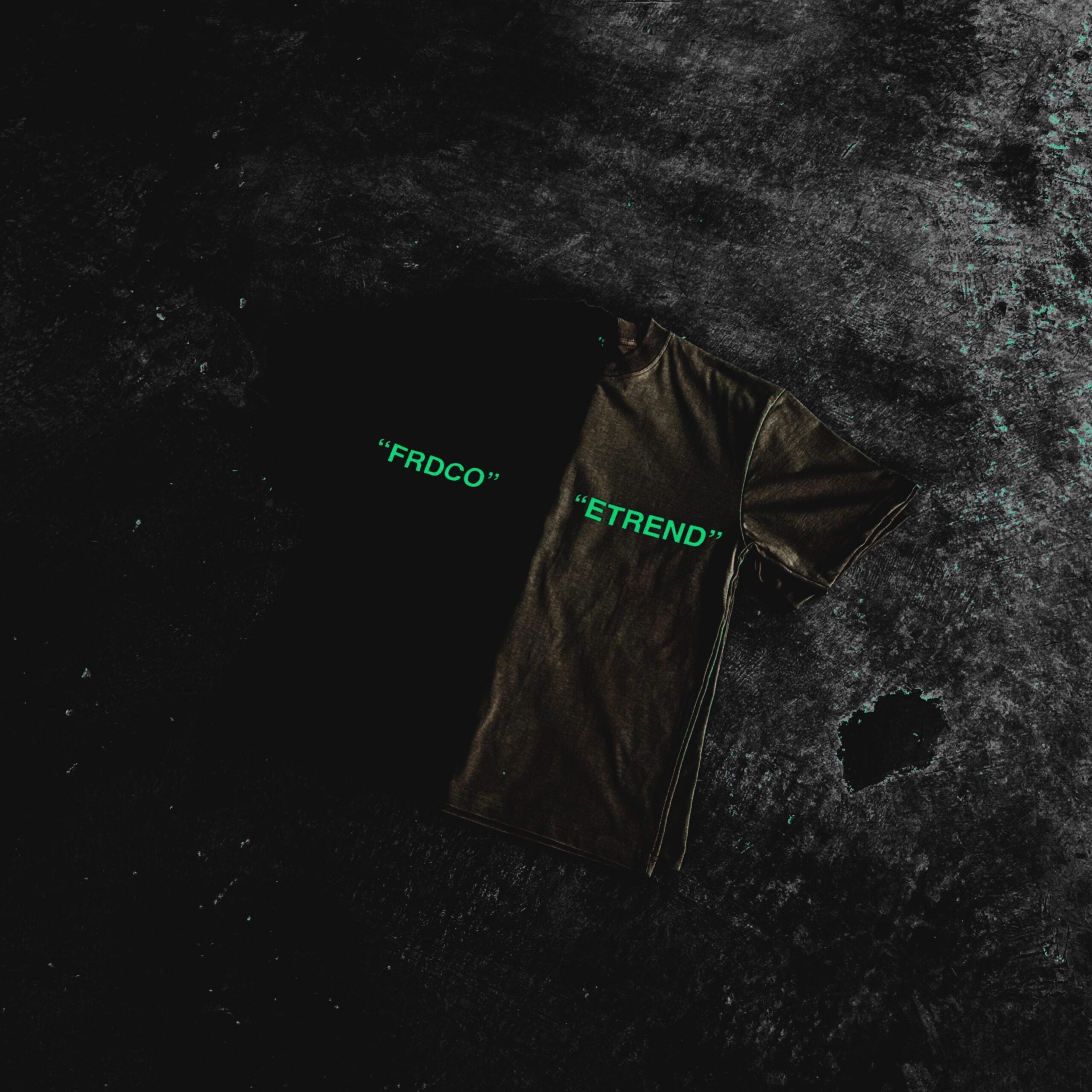 FRDCO X ETREND : EF Glow In Dark Tee Khaki