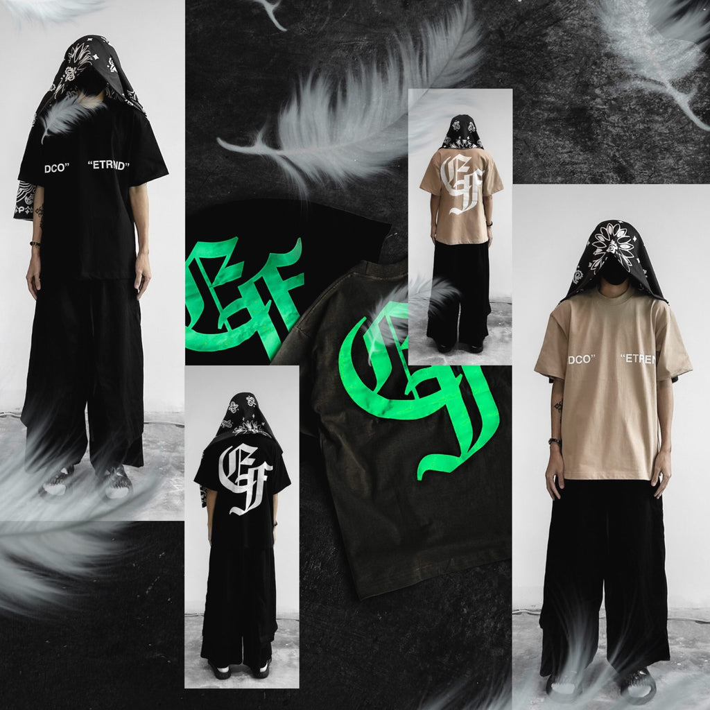FRDCO X ETREND : EF Glow In Dark Tee Khaki