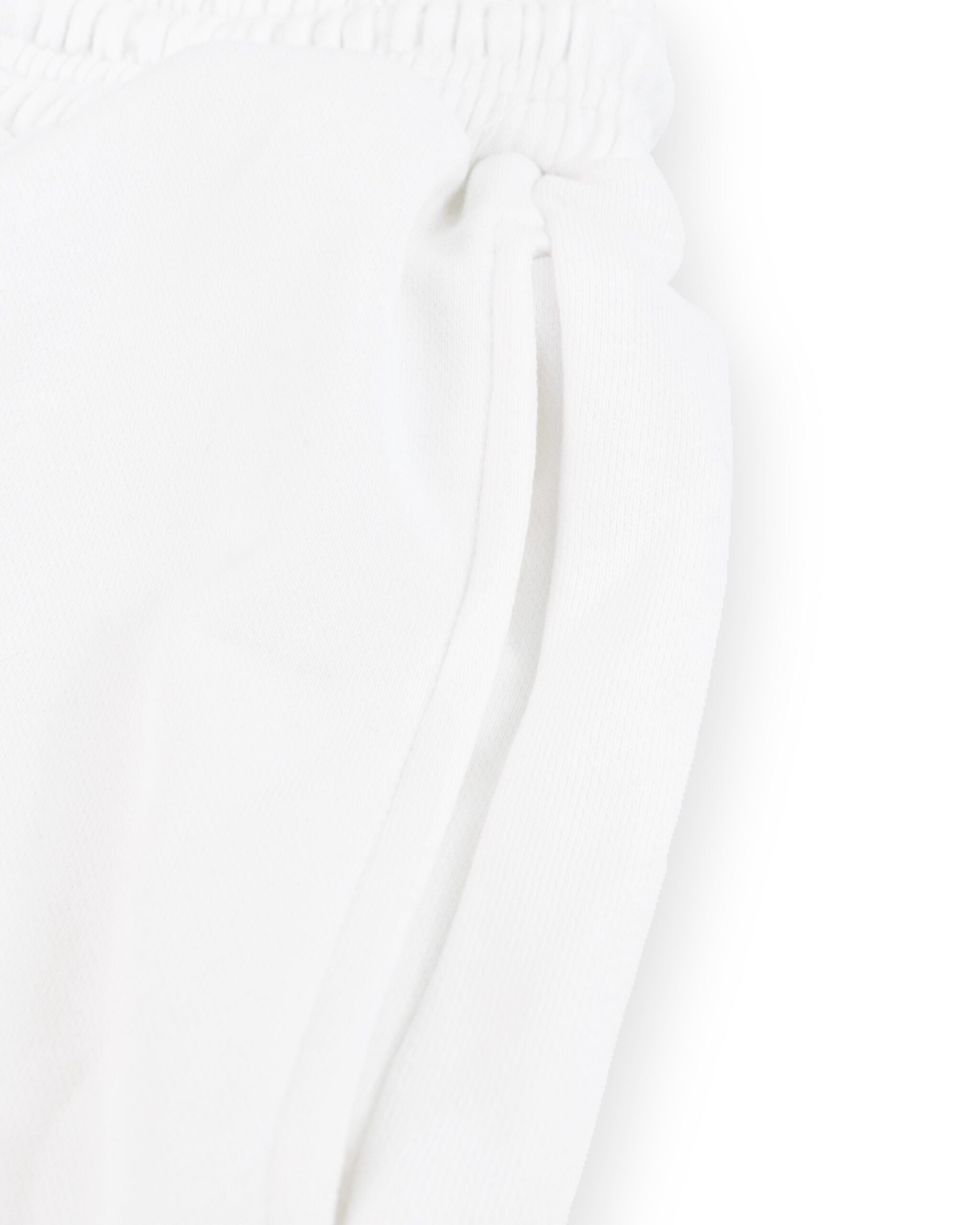 Essential Stoned Logo Pants White