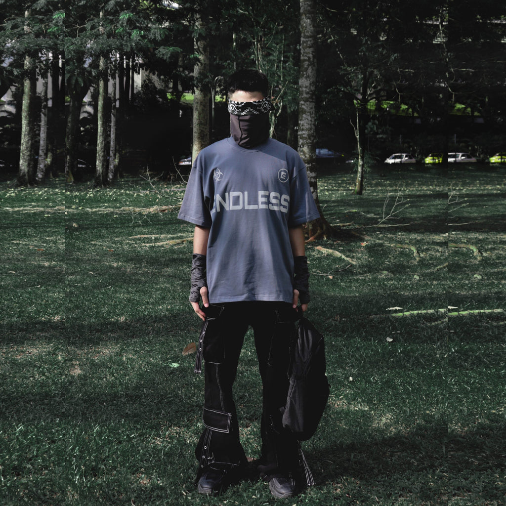 FRDCO X ENDLESS : Reflective Toxic Tee Grey