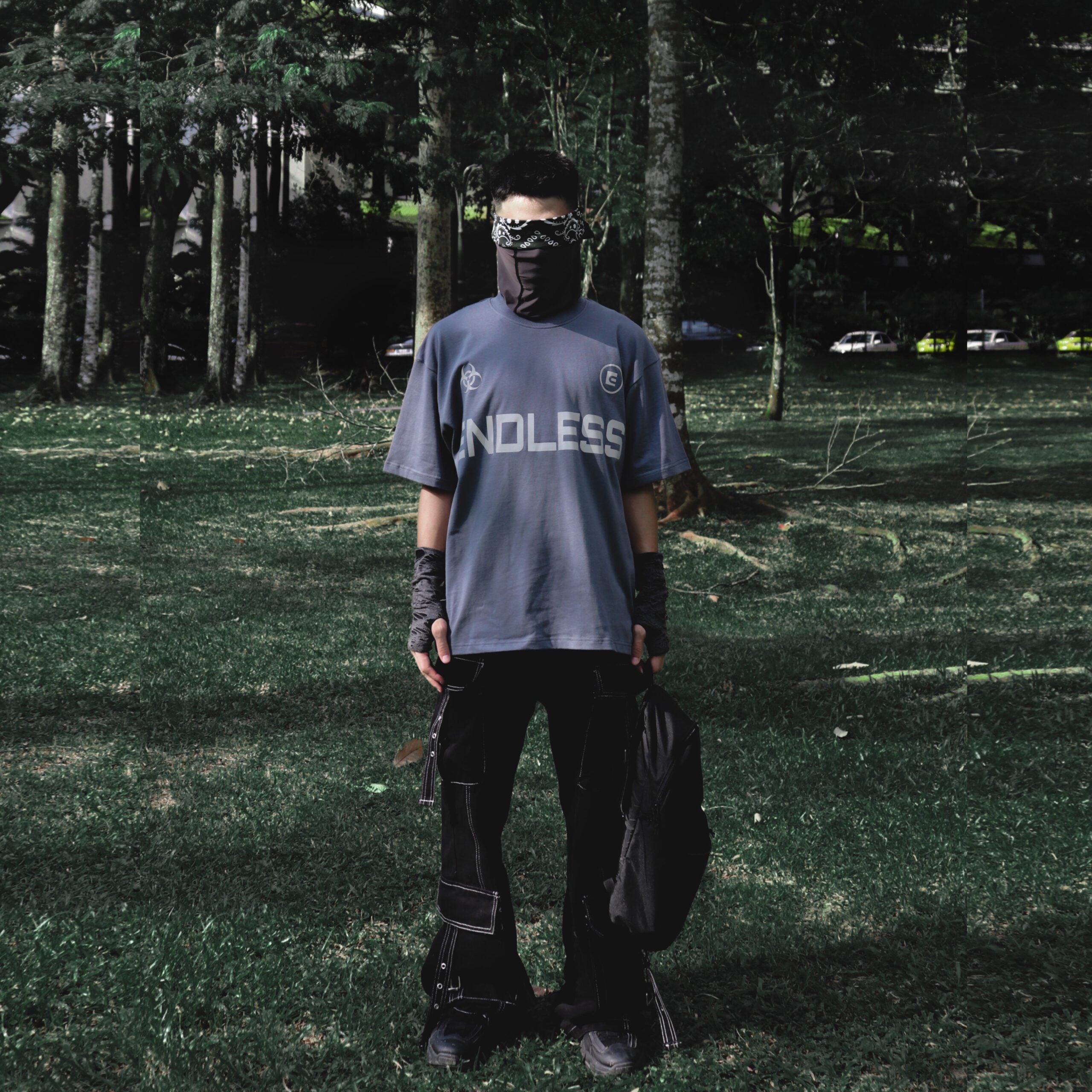 FRDCO X ENDLESS : Reflective Toxic Tee Grey