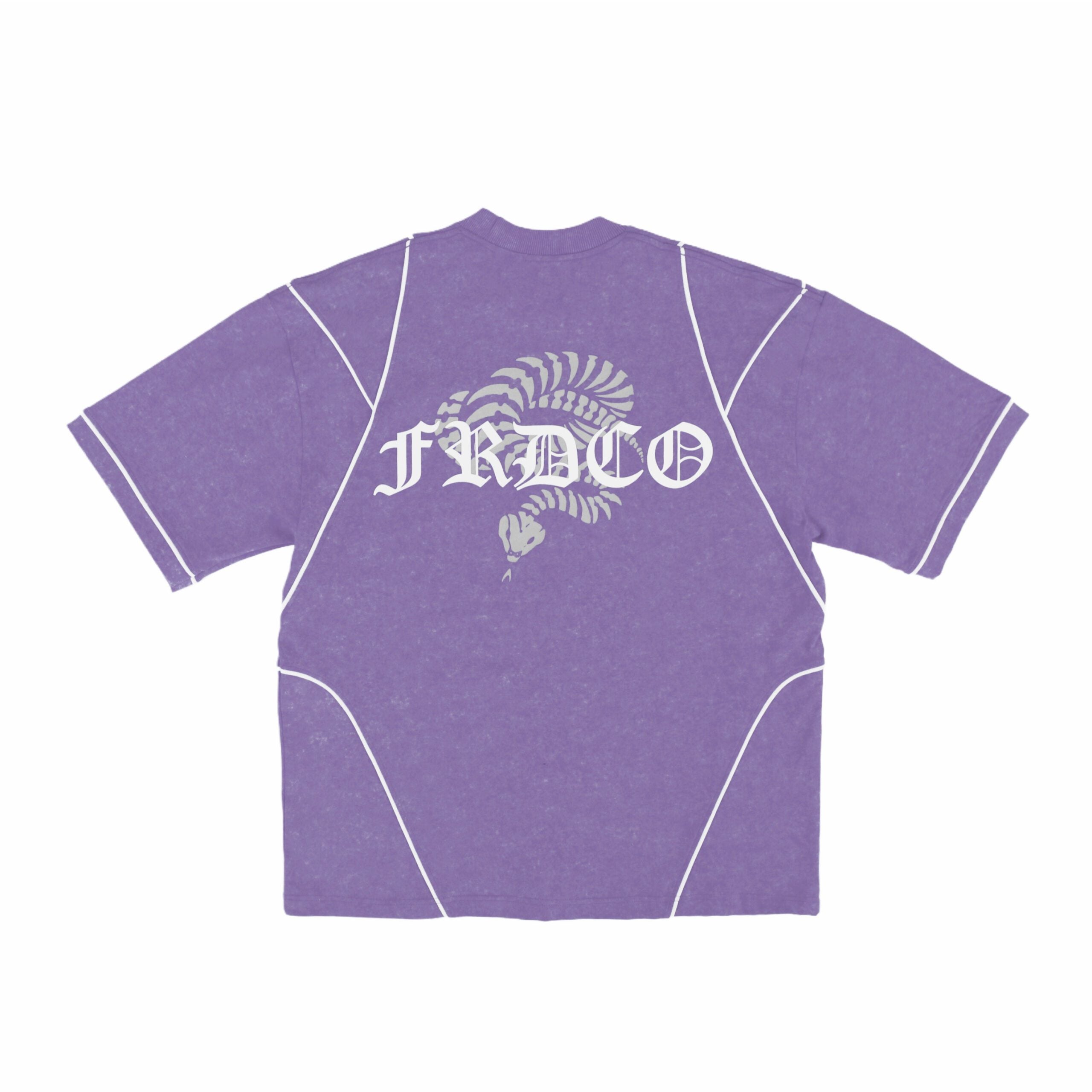 Stoned Snake Bone Washed Tee Purple