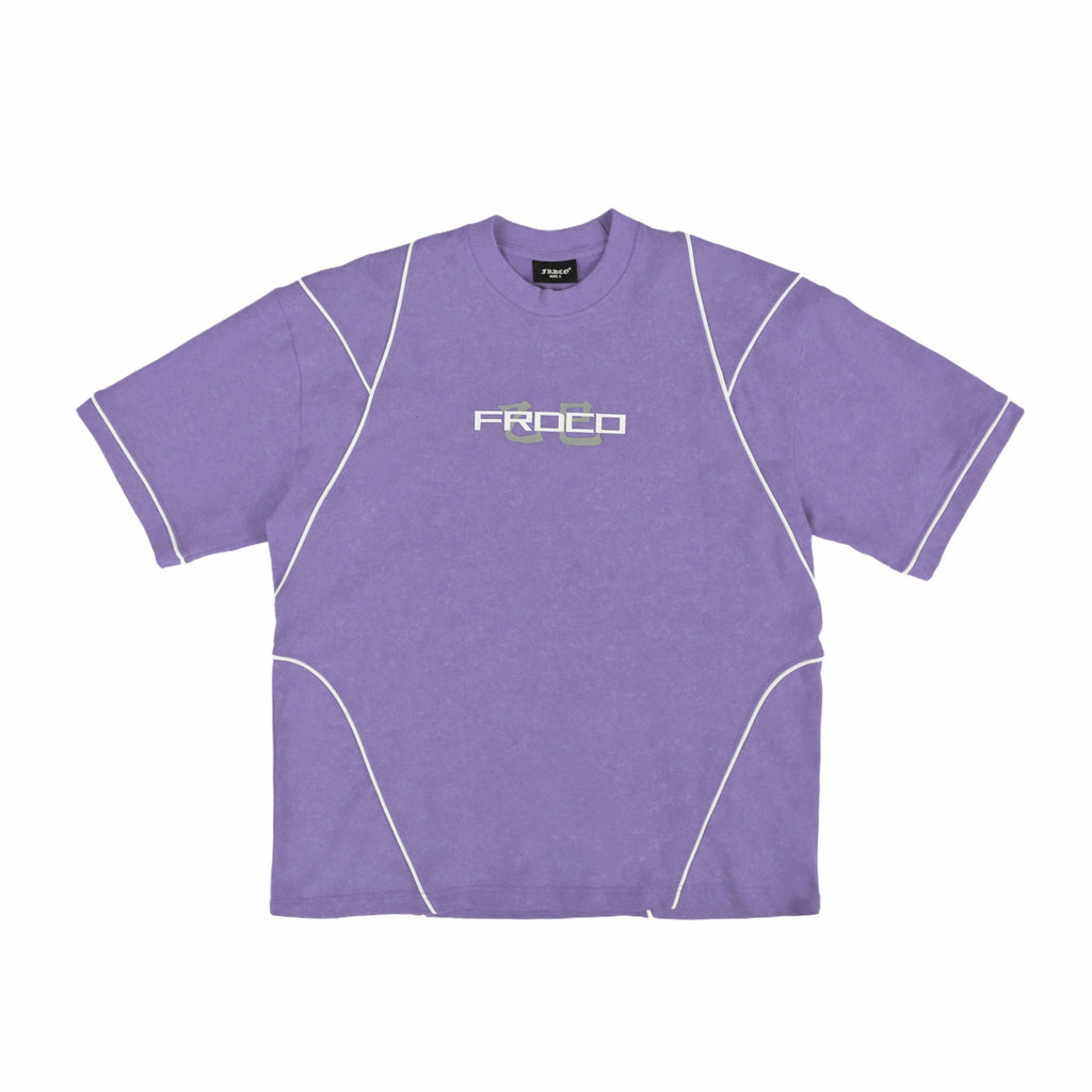 Stoned Snake Bone Washed Tee Purple