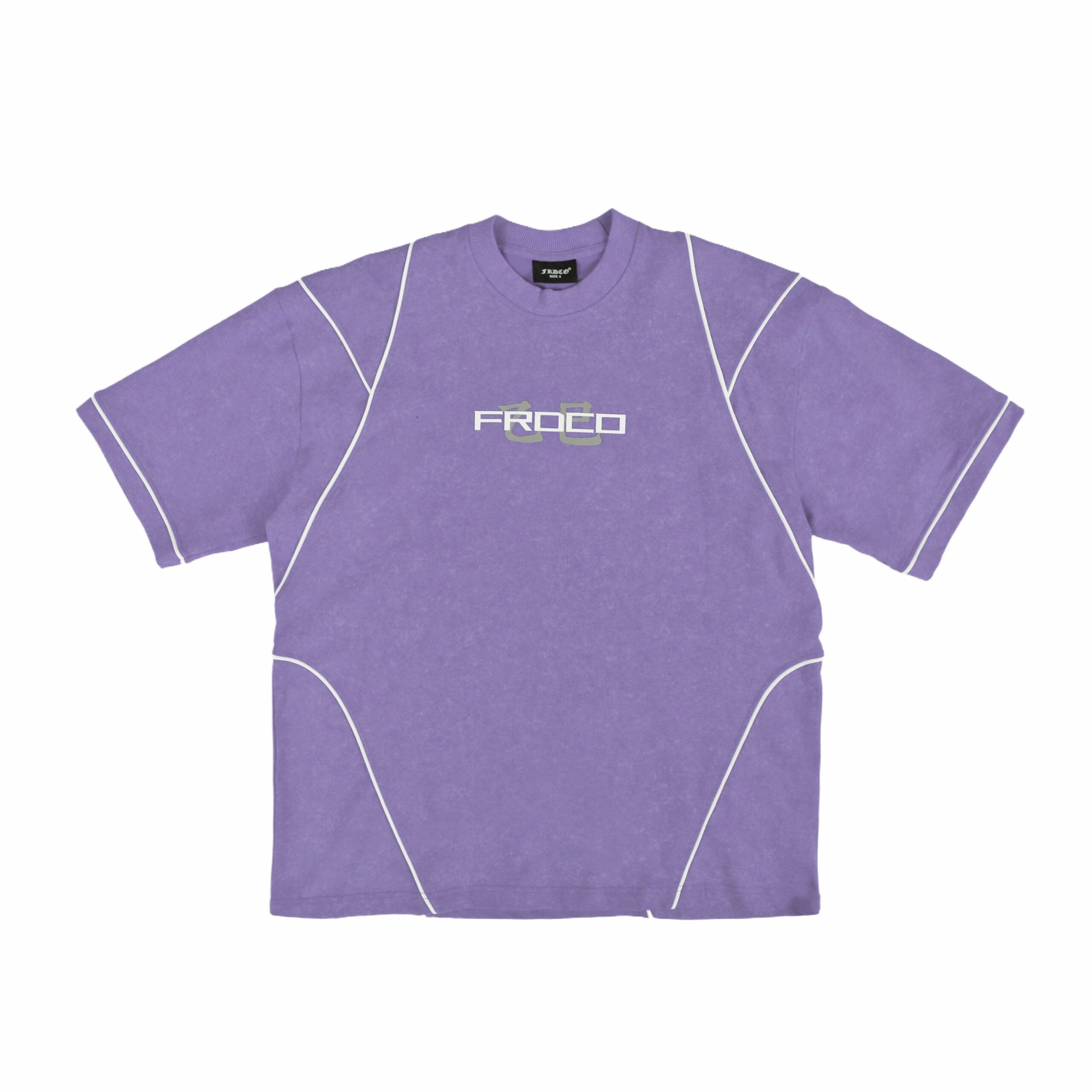 Stoned Snake Bone Washed Tee Purple