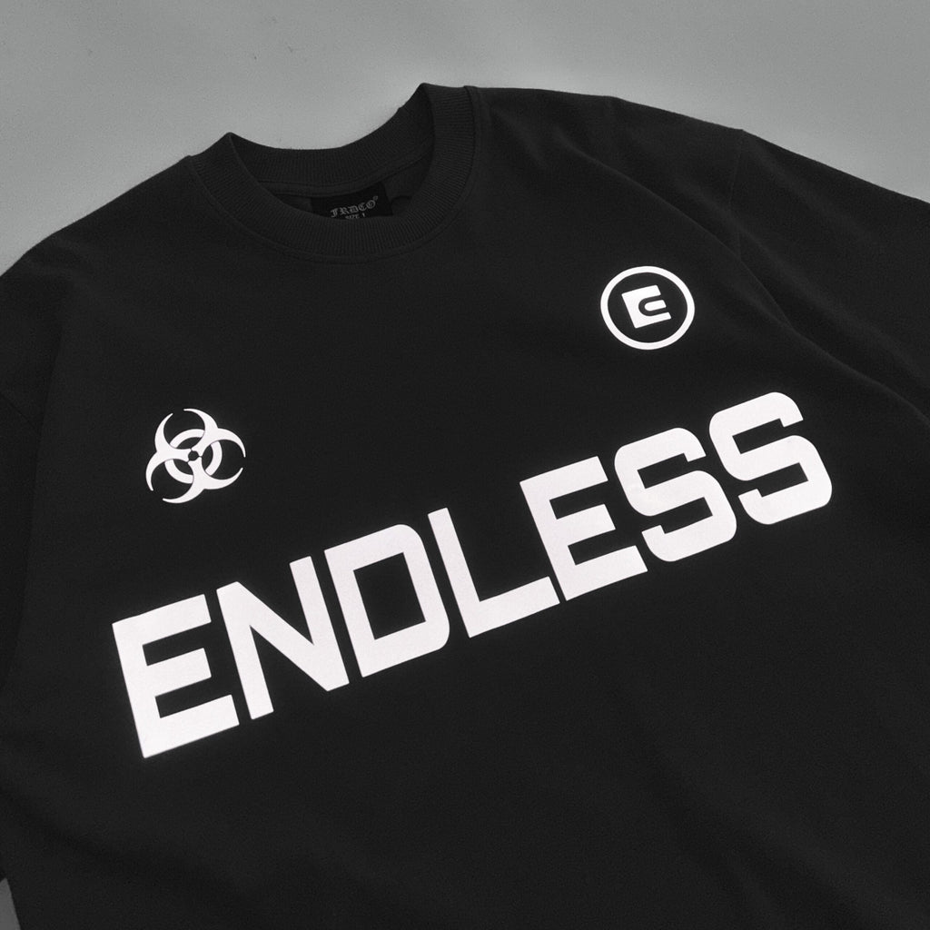 FRDCO X ENDLESS : Reflective Toxic Tee Grey