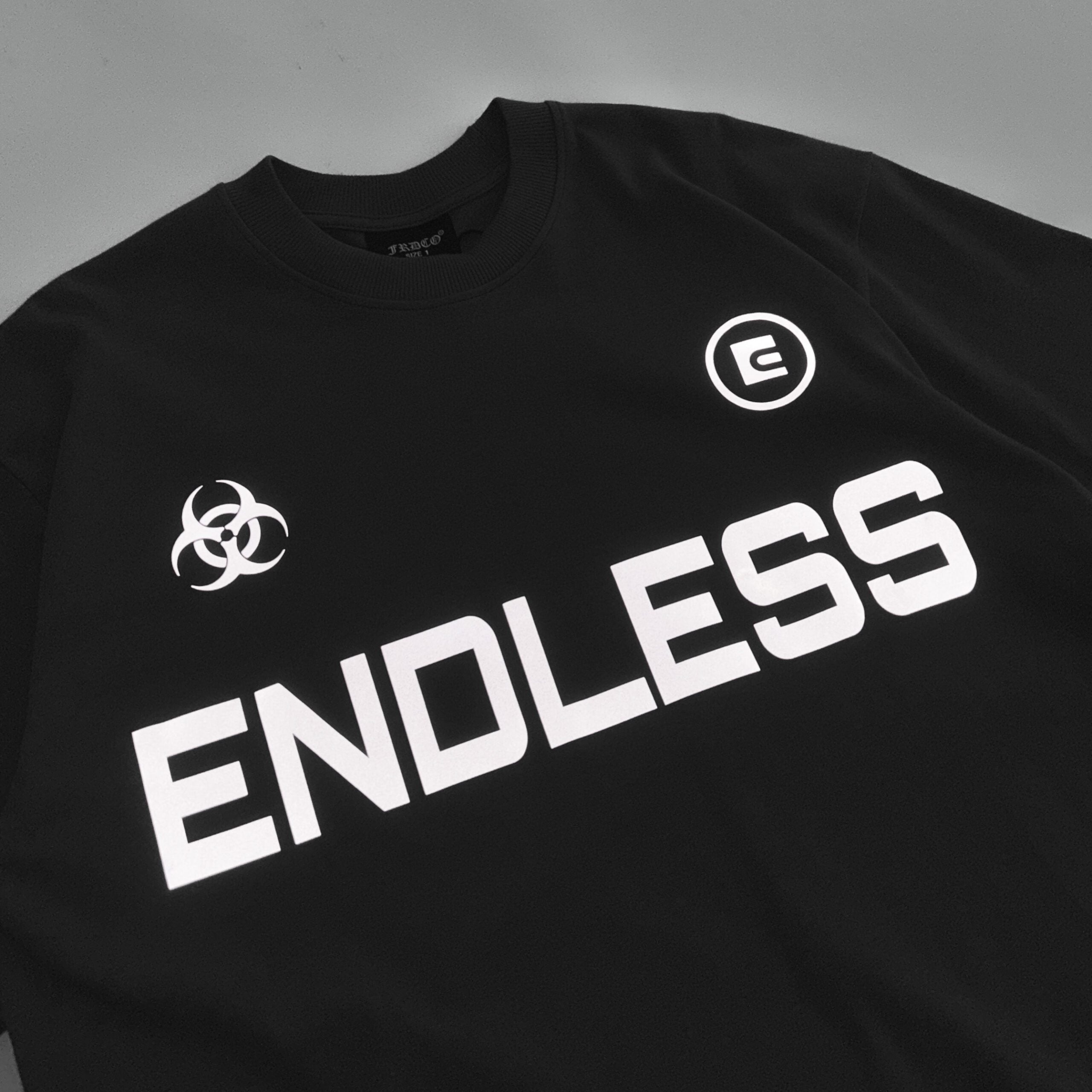 FRDCO X ENDLESS : Reflective Toxic Tee Grey