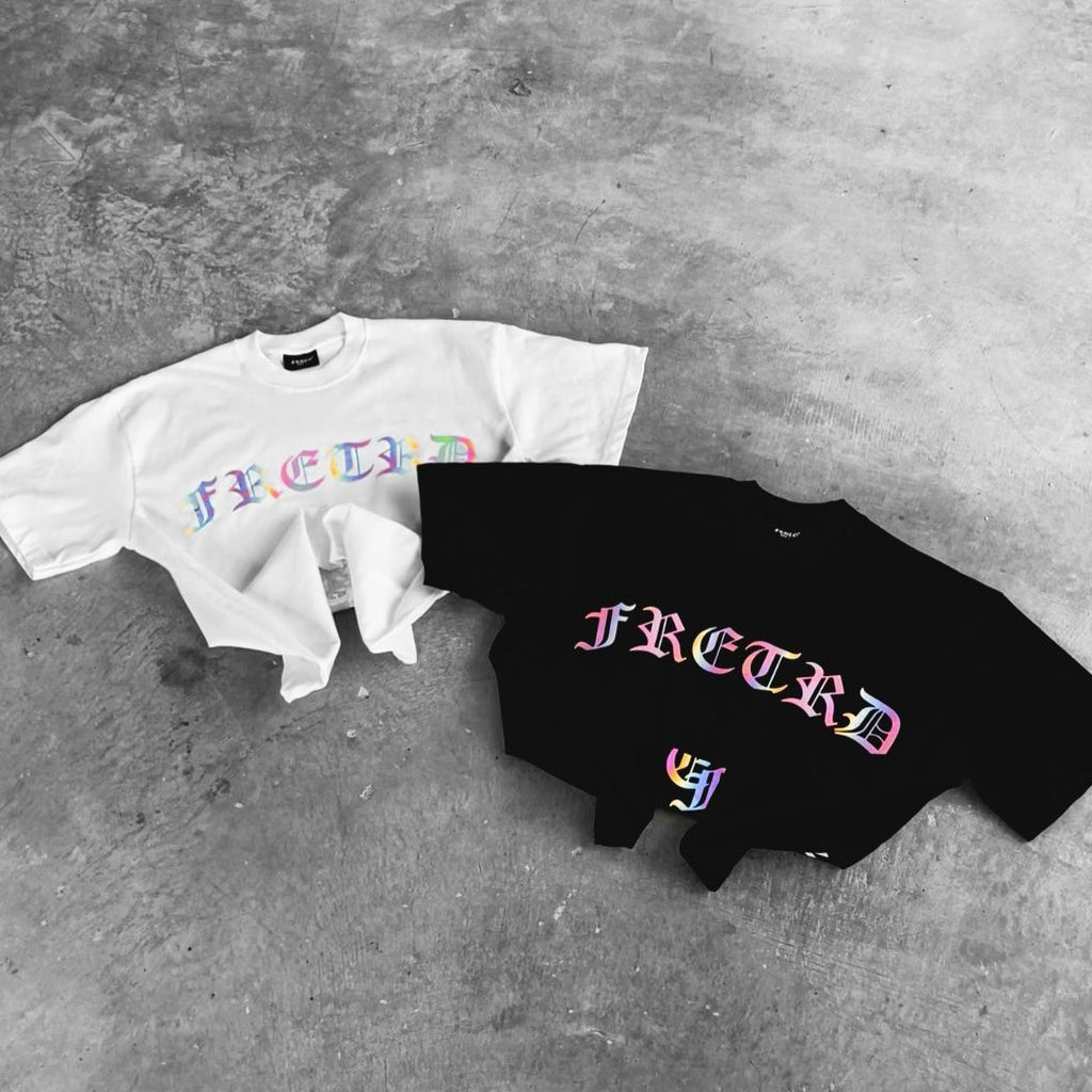 FRDCO X ETREND : EF Rainbow Reflective Tee White