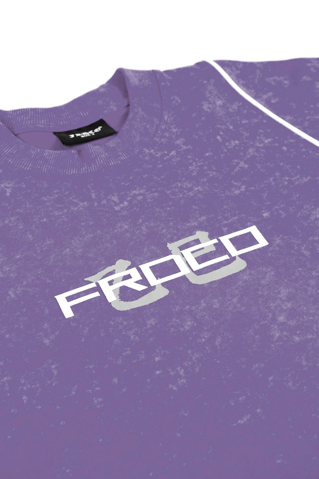 Stoned Snake Bone Washed Tee Purple