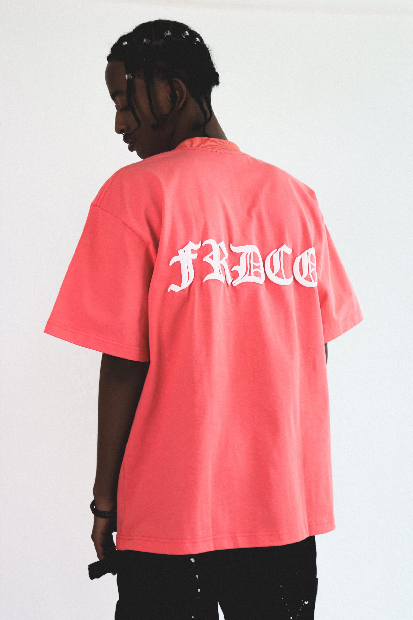 SS24 Embossed Logo Tee Tomato