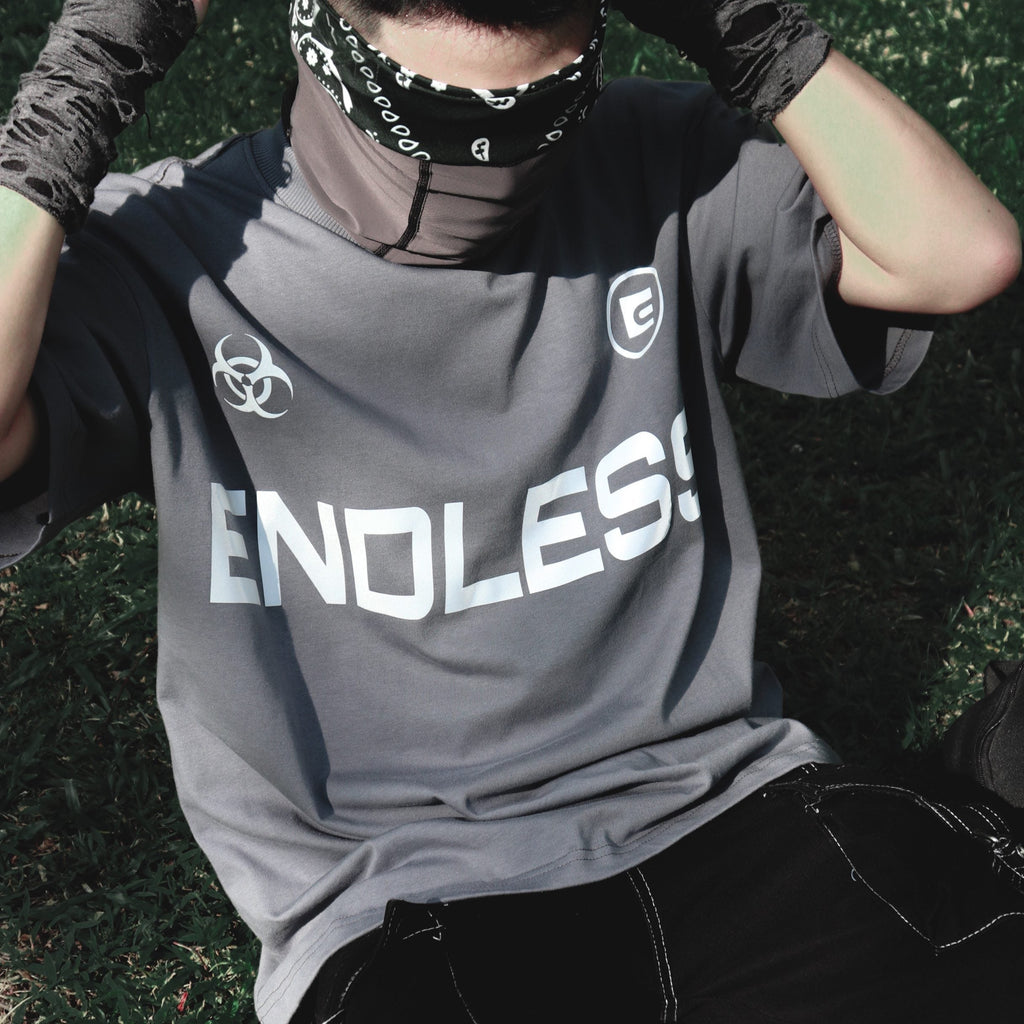 FRDCO X ENDLESS : Reflective Toxic Tee Grey