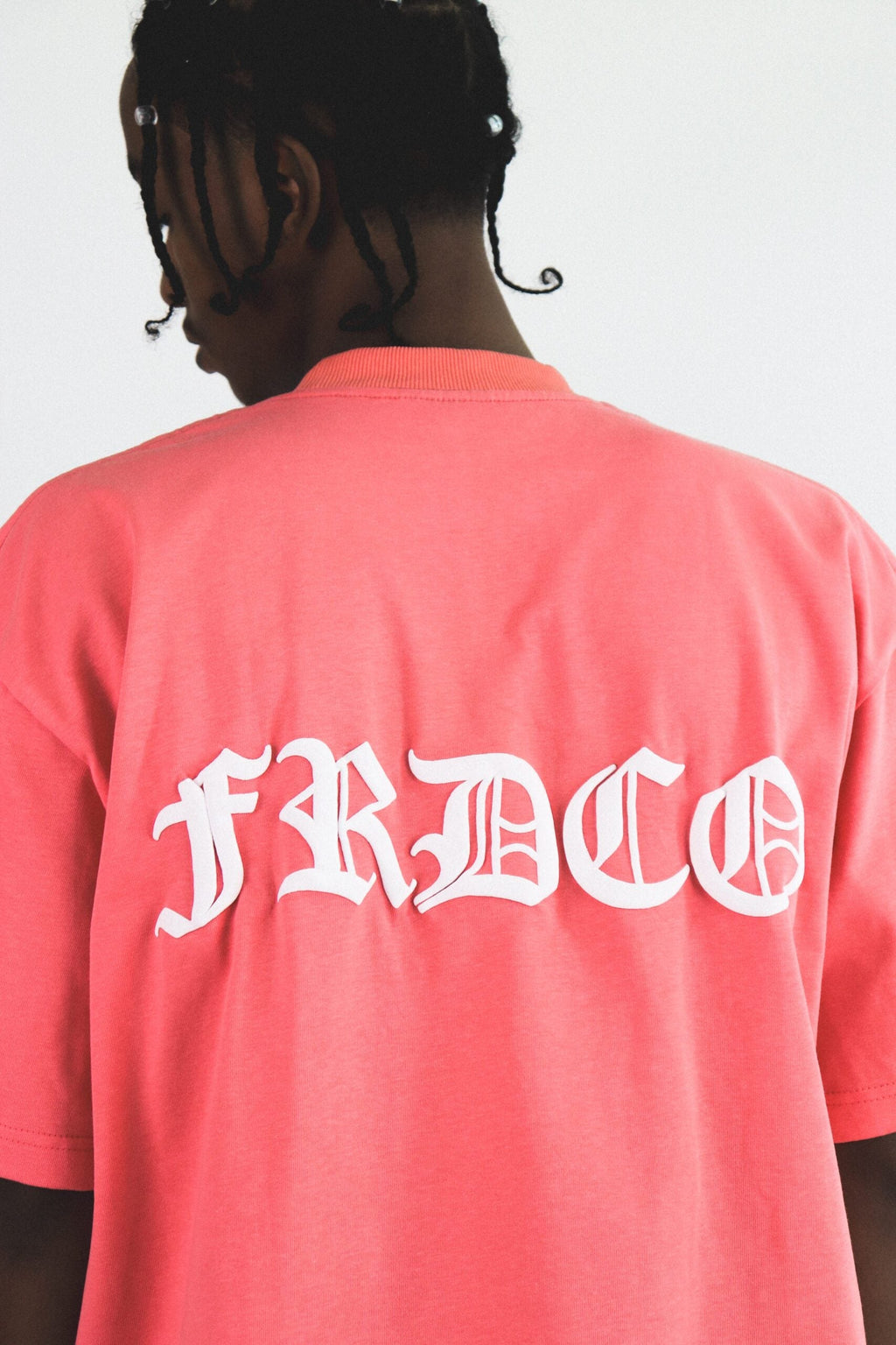 SS24 Embossed Logo Tee Tomato