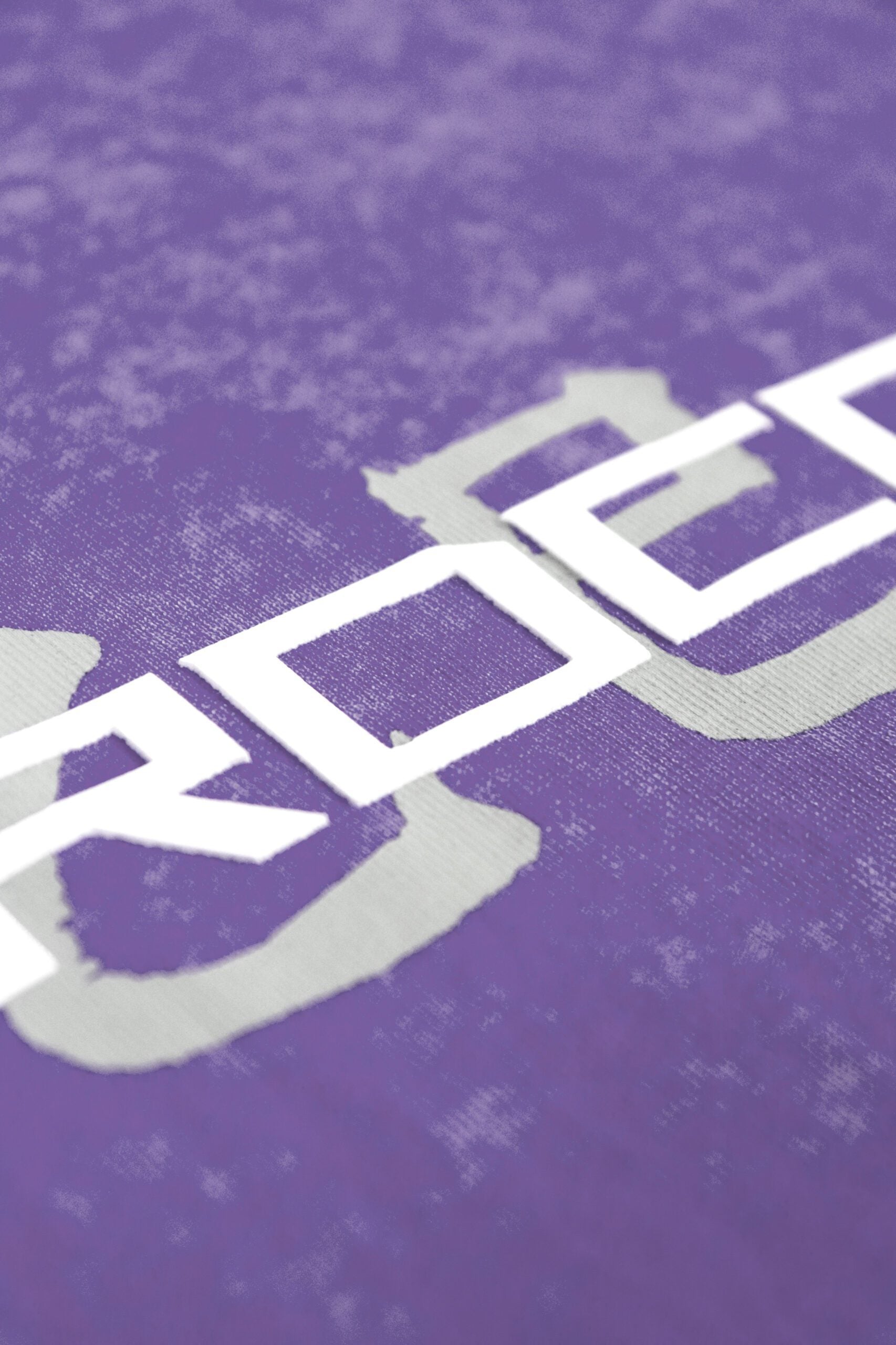 Stoned Snake Bone Washed Tee Purple
