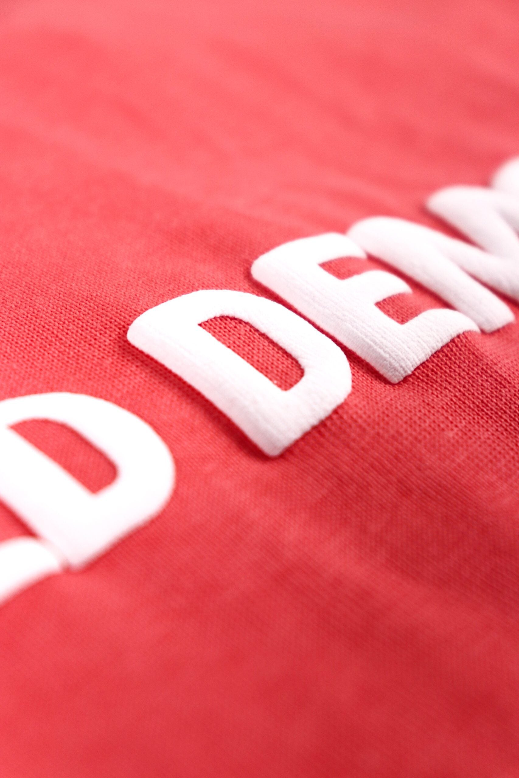 SS24 Embossed Logo Tee Tomato