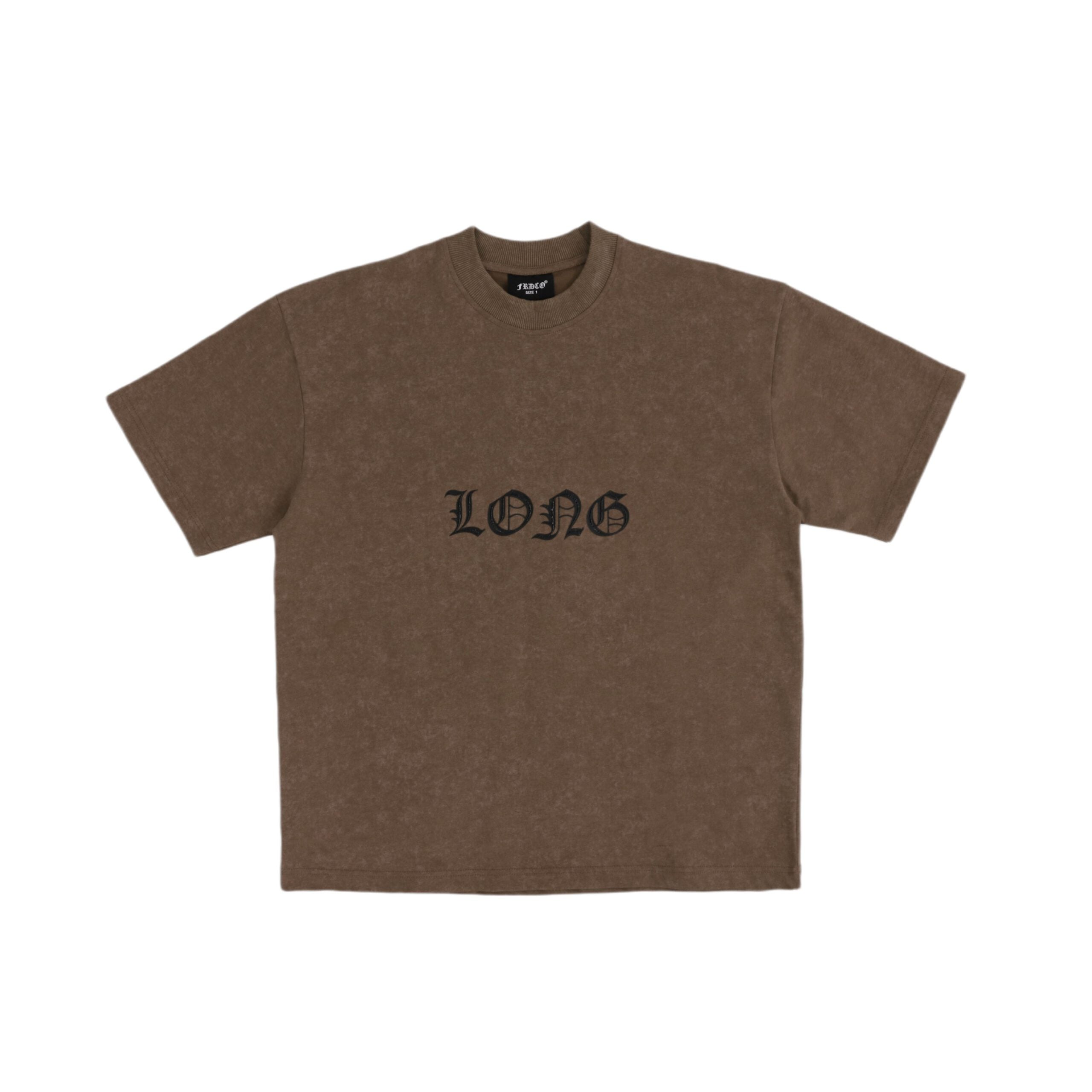 Dark Dragon Stoned Wash Tee Brown