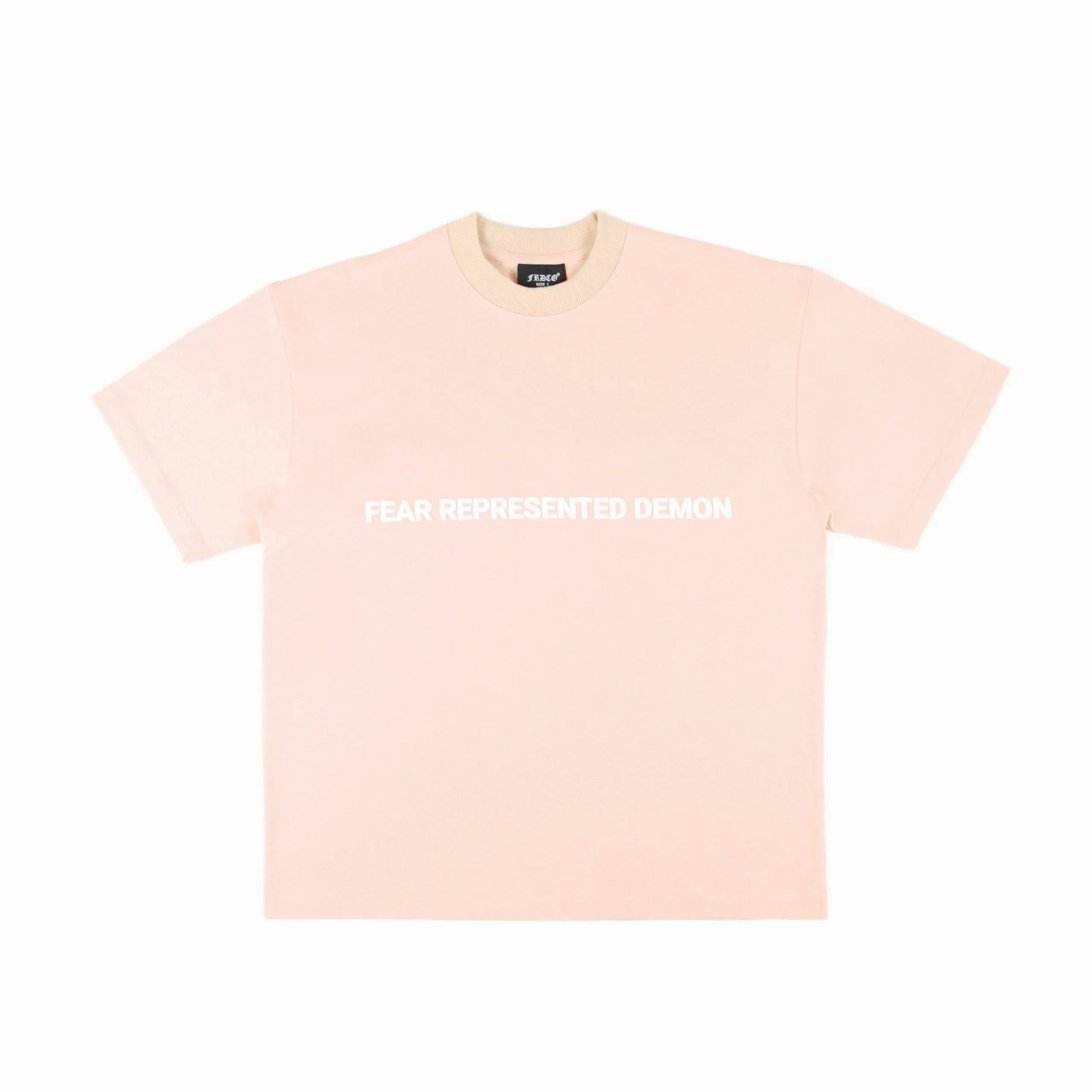SS24 Embossed Logo Tee Peach