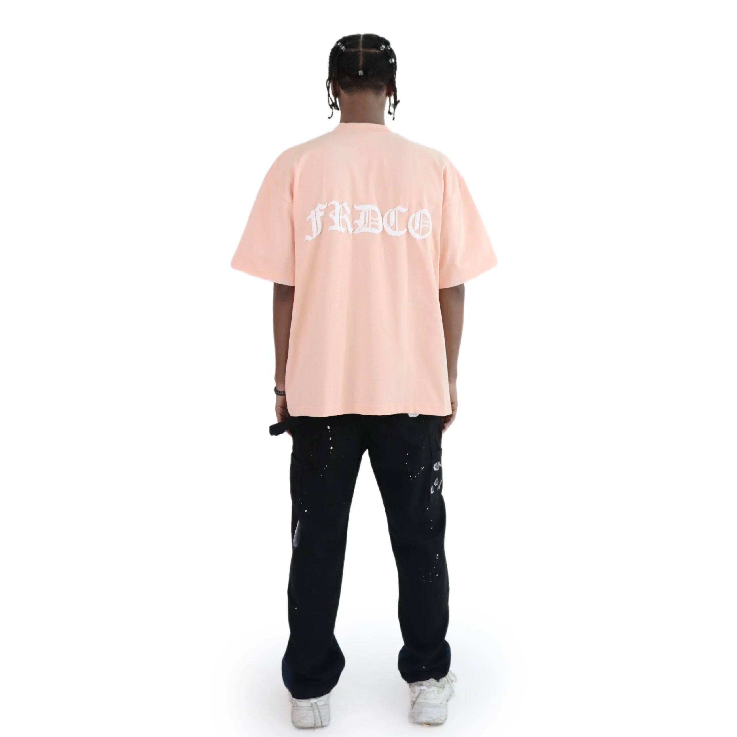 SS24 Embossed Logo Tee Peach