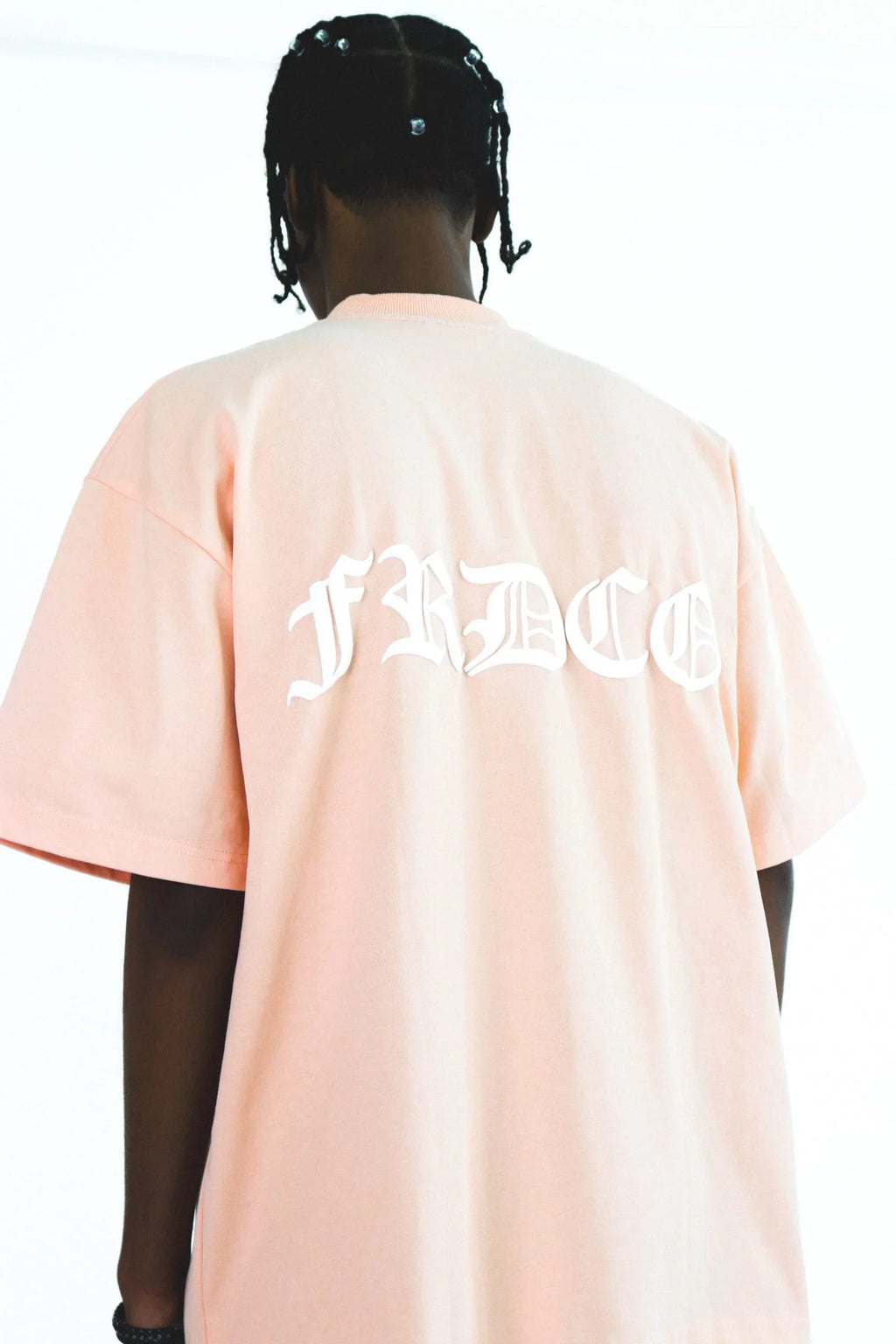 SS24 Embossed Logo Tee Peach