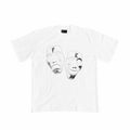 S23 Two Face Logo Tee White