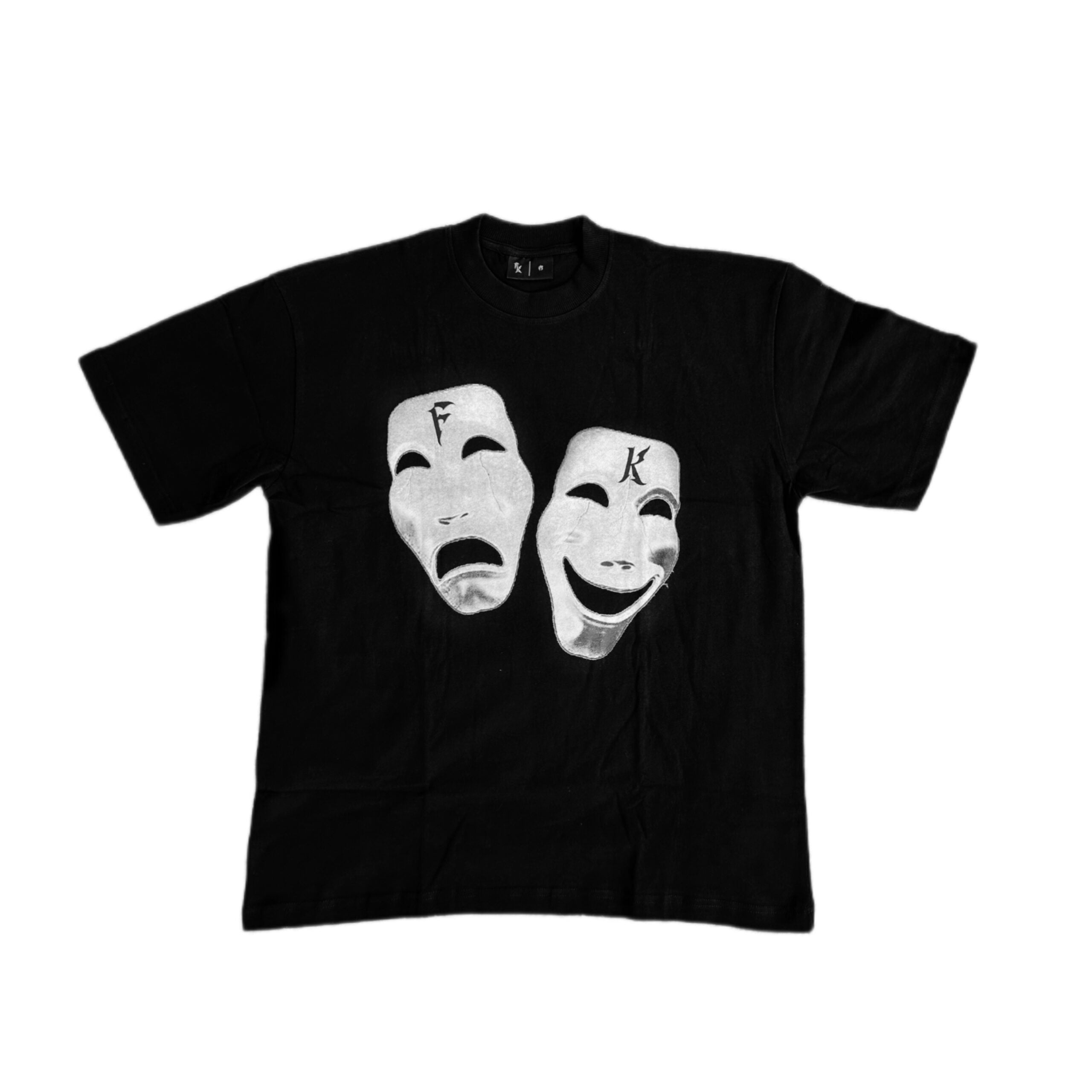S23 Two Face Logo Tee Black