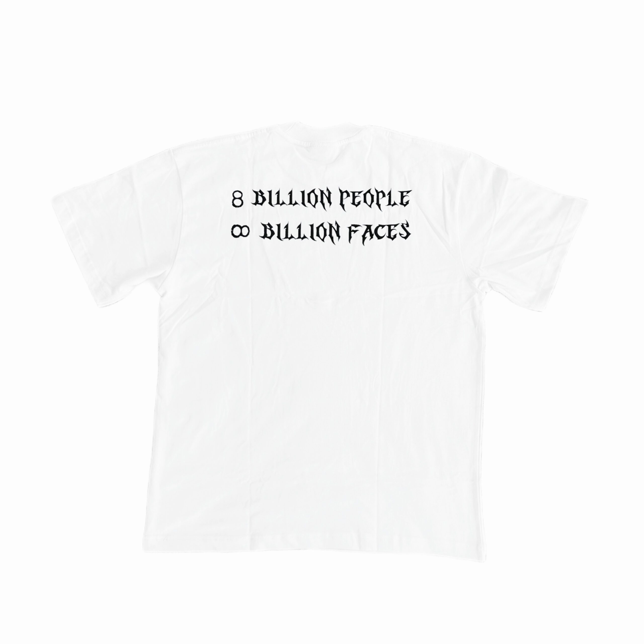 S23 Two Face Logo Tee White
