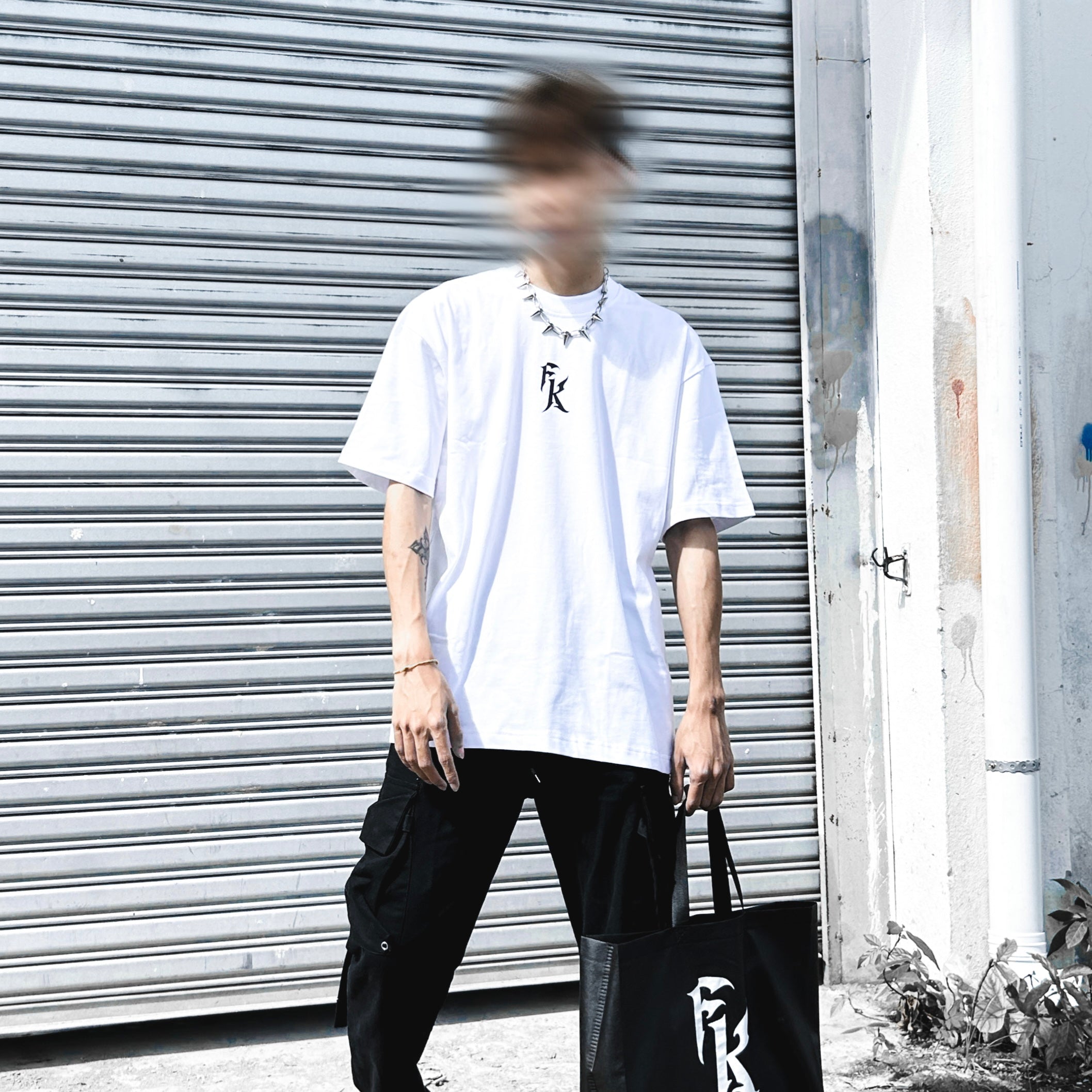 A&D Wings Logo Tee White