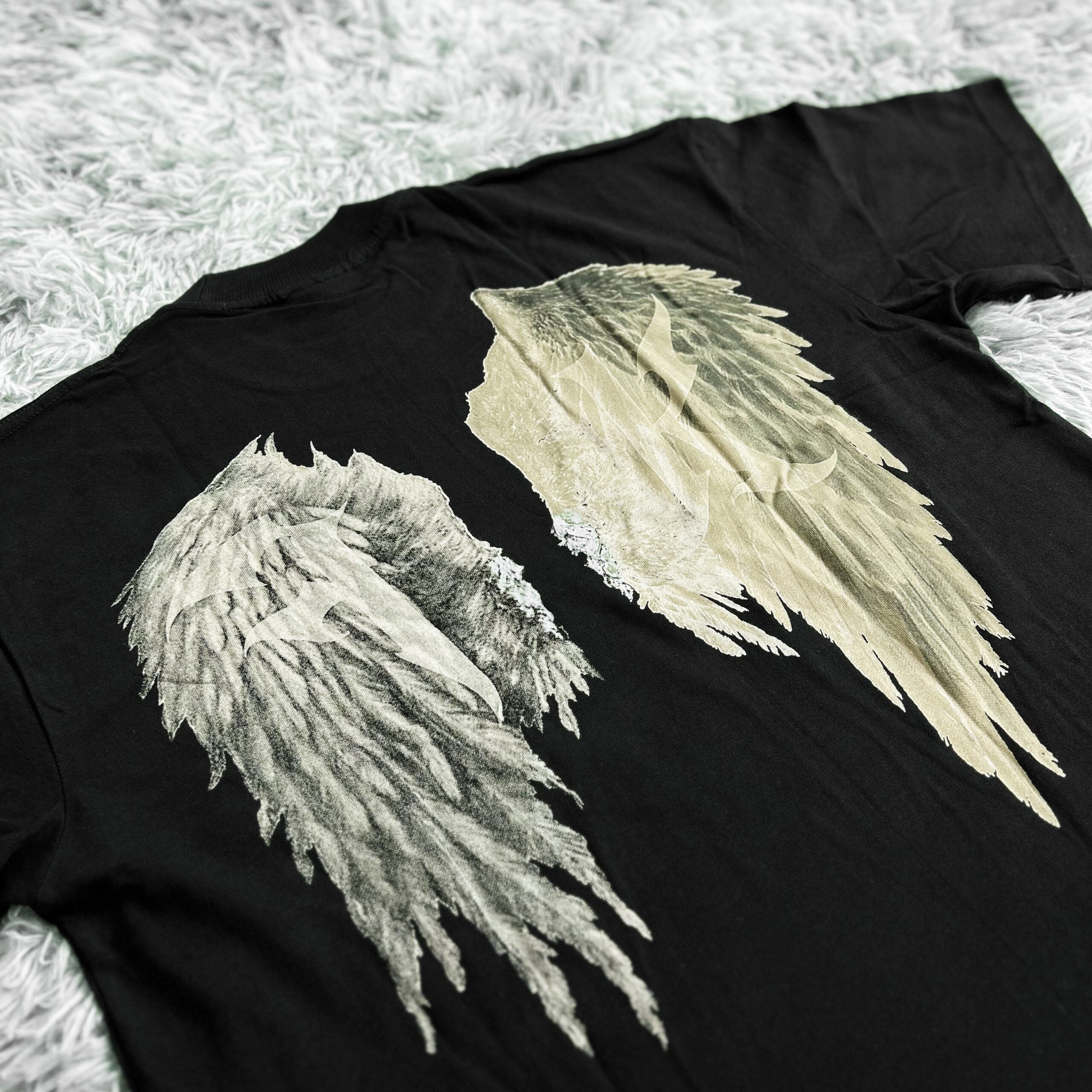 A&D Wings Logo Tee Black