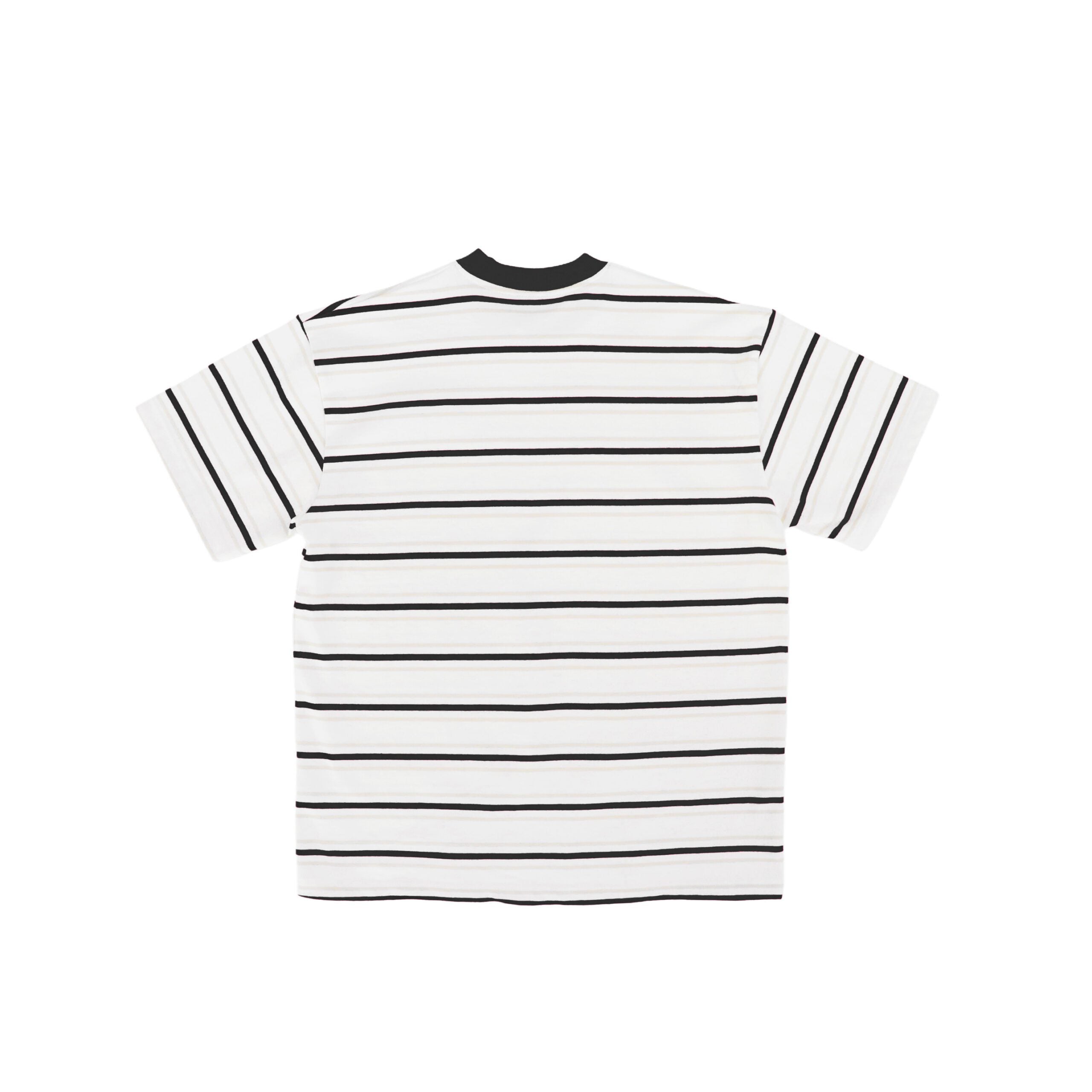Social Test Stripes Tee Black