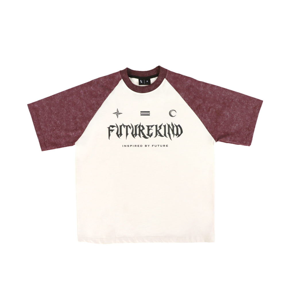 Social Test Retro Washed Tee Red