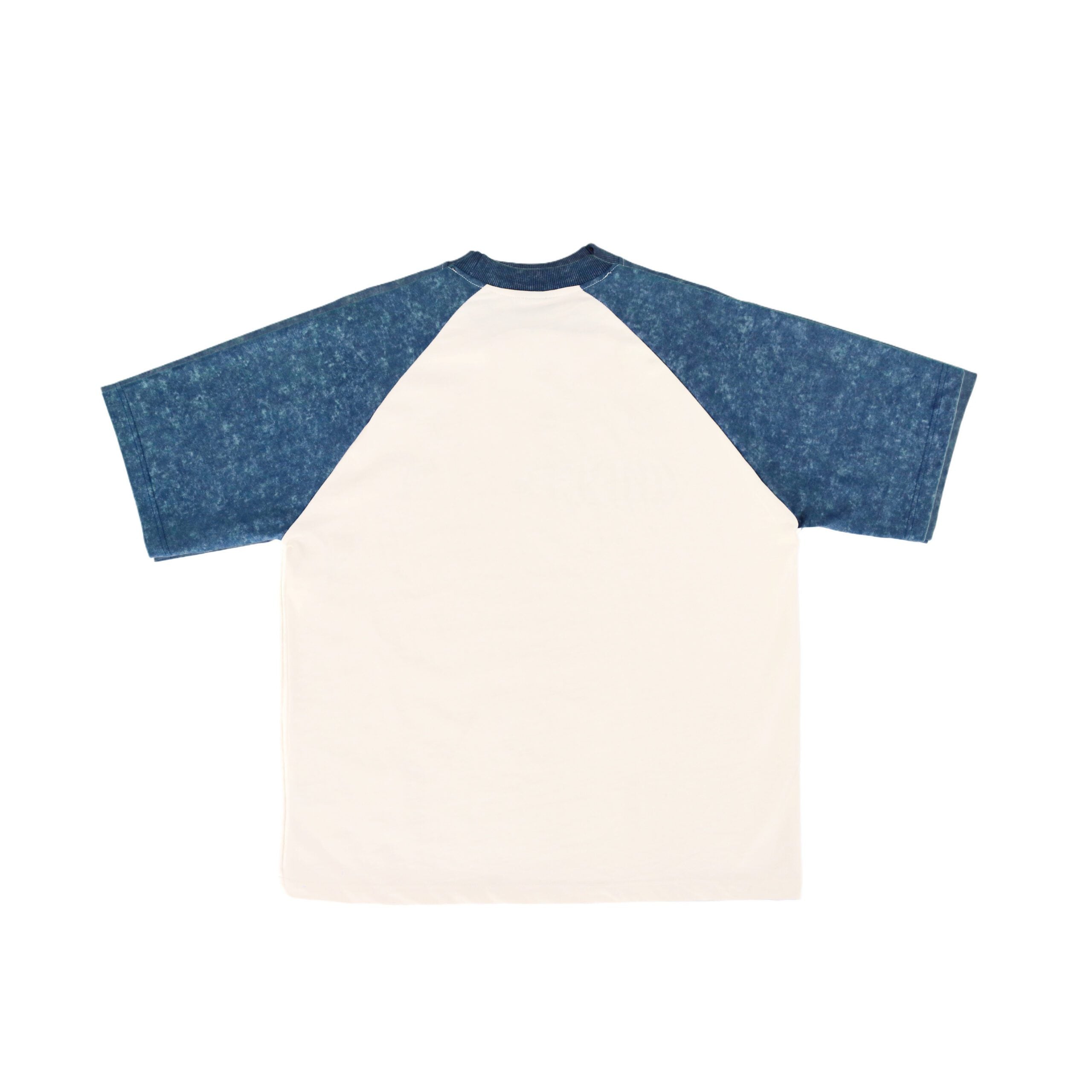 Social Test Retro Washed Tee Blue