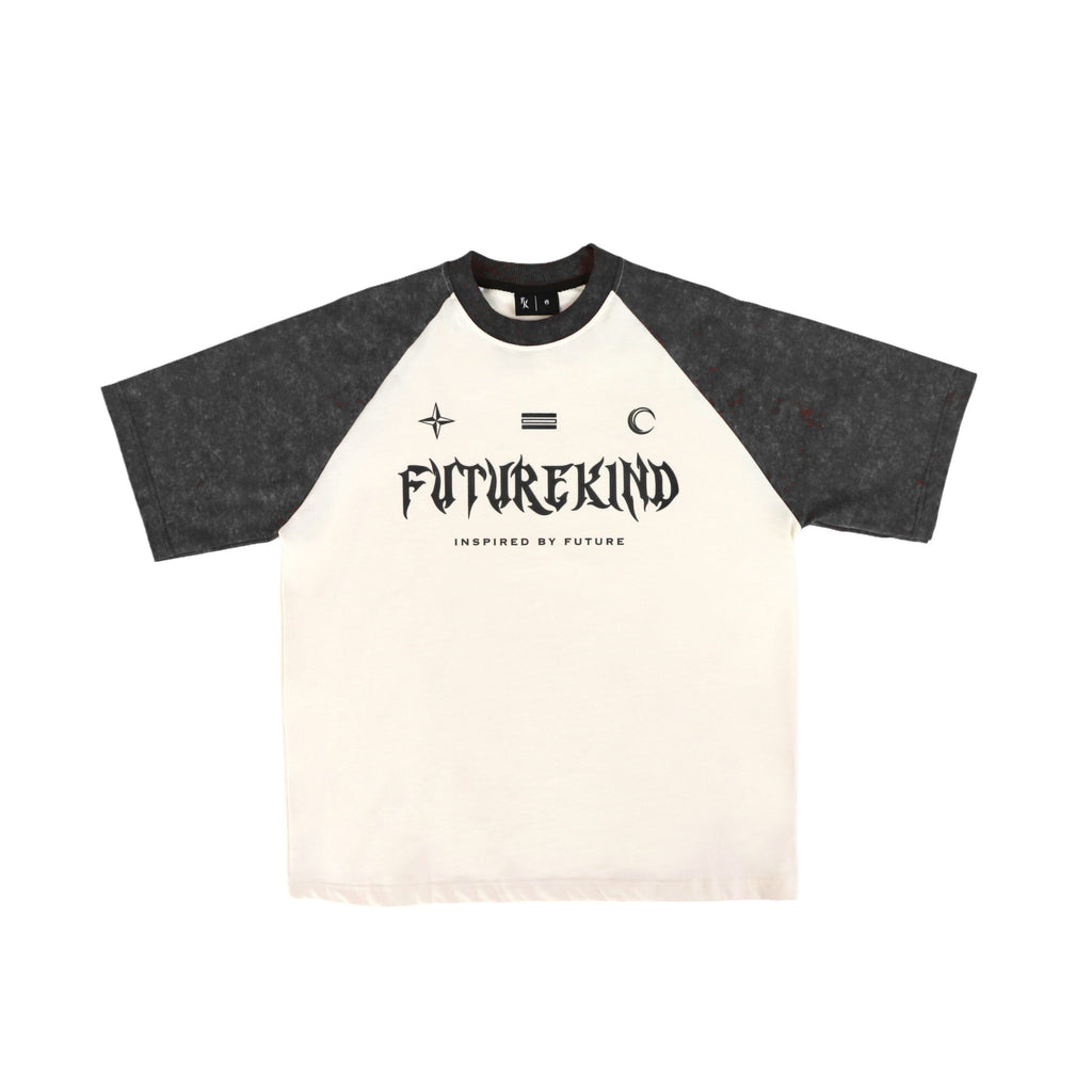 Social Test Retro Washed Tee Black