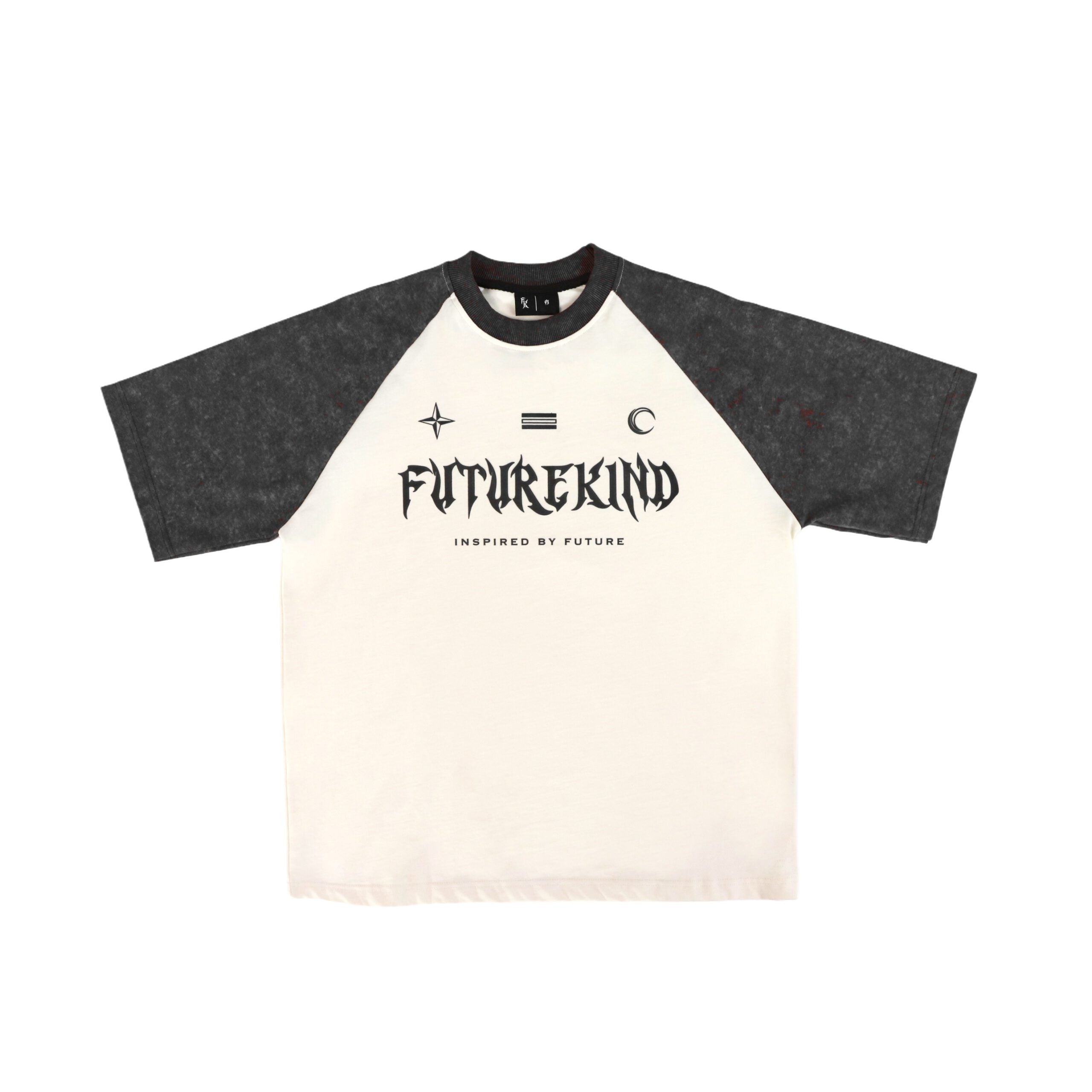 Social Test Retro Washed Tee Black