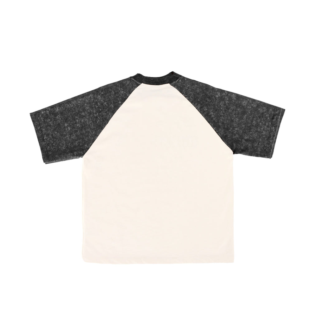 Social Test Retro Washed Tee Black