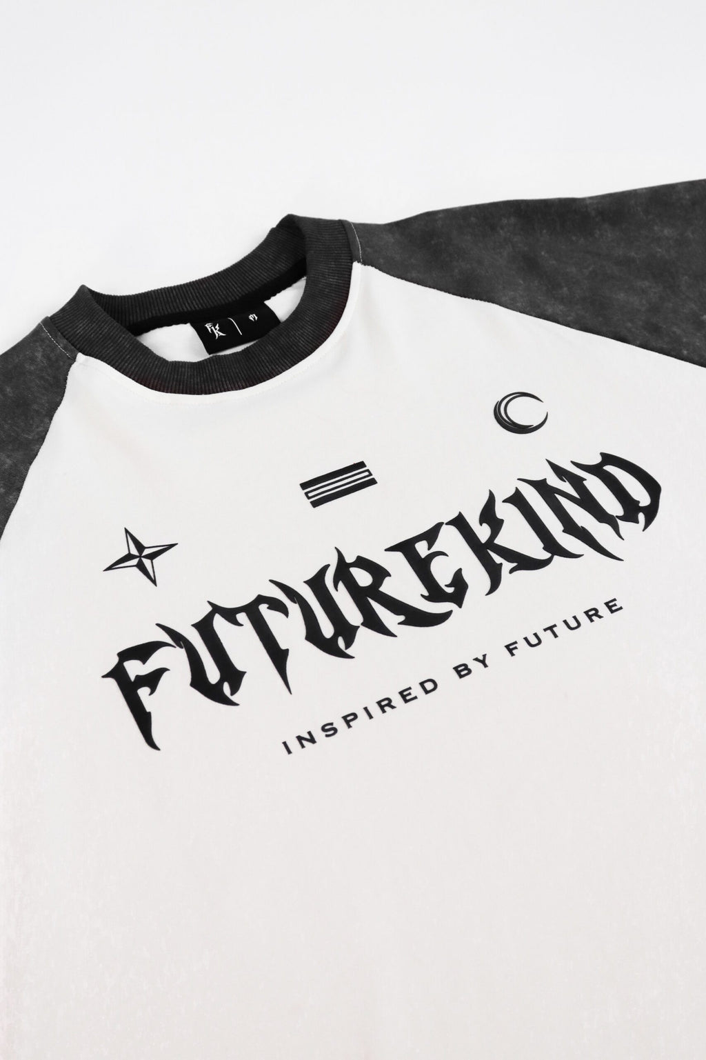 Social Test Retro Washed Tee Black