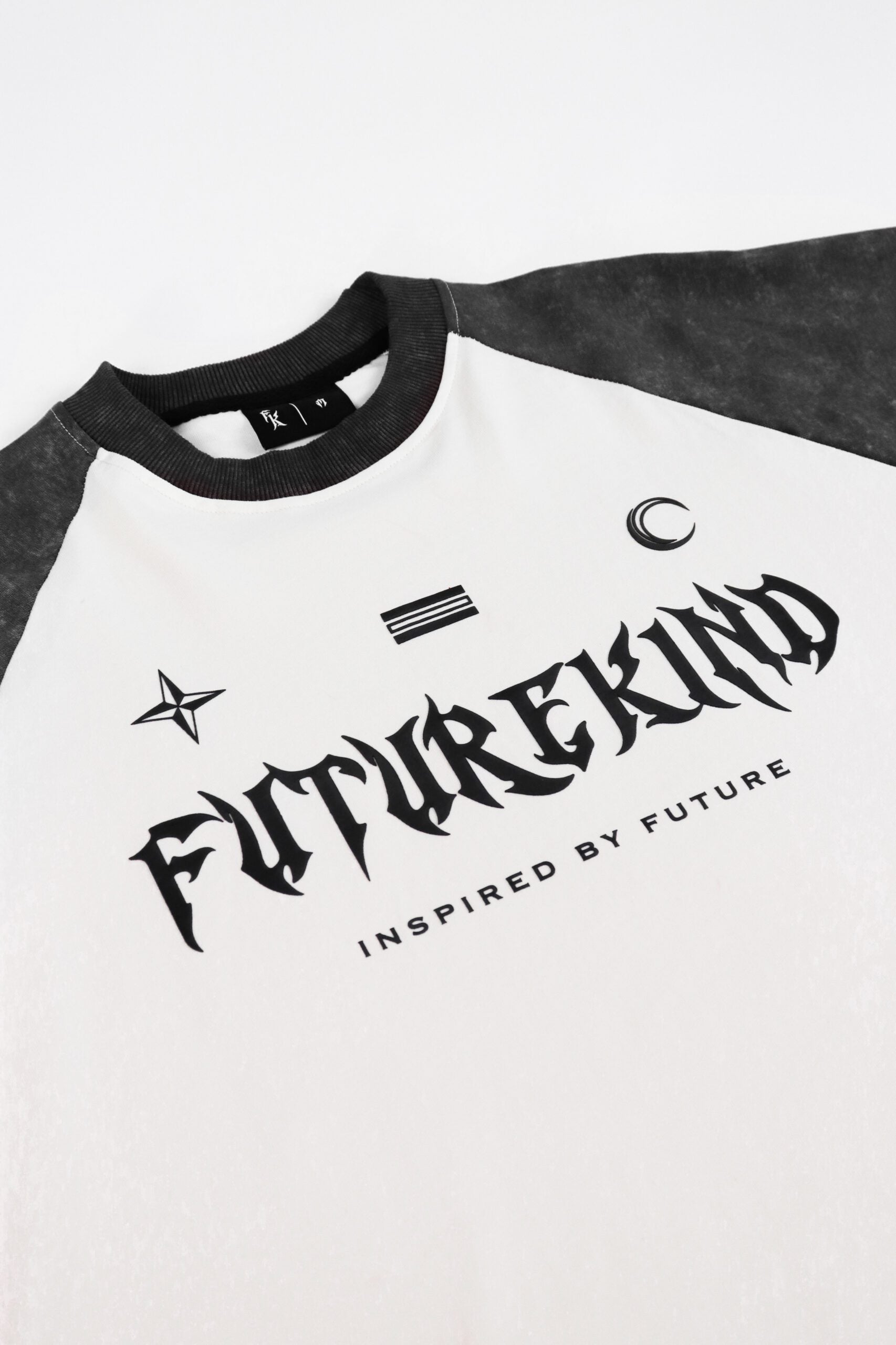 Social Test Retro Washed Tee Black
