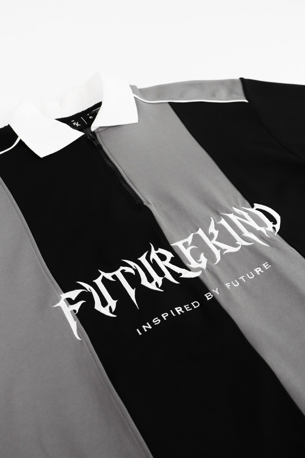 Social Test Embroidery Polo Shirt Black