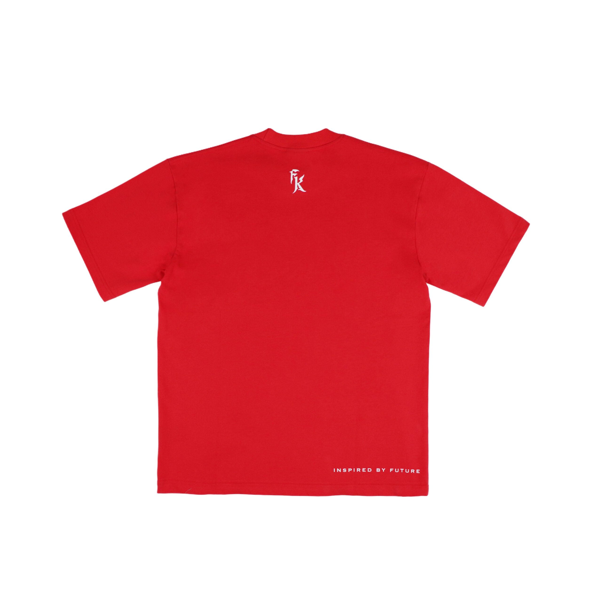 Trap ERA Embroid Logo Tee Red